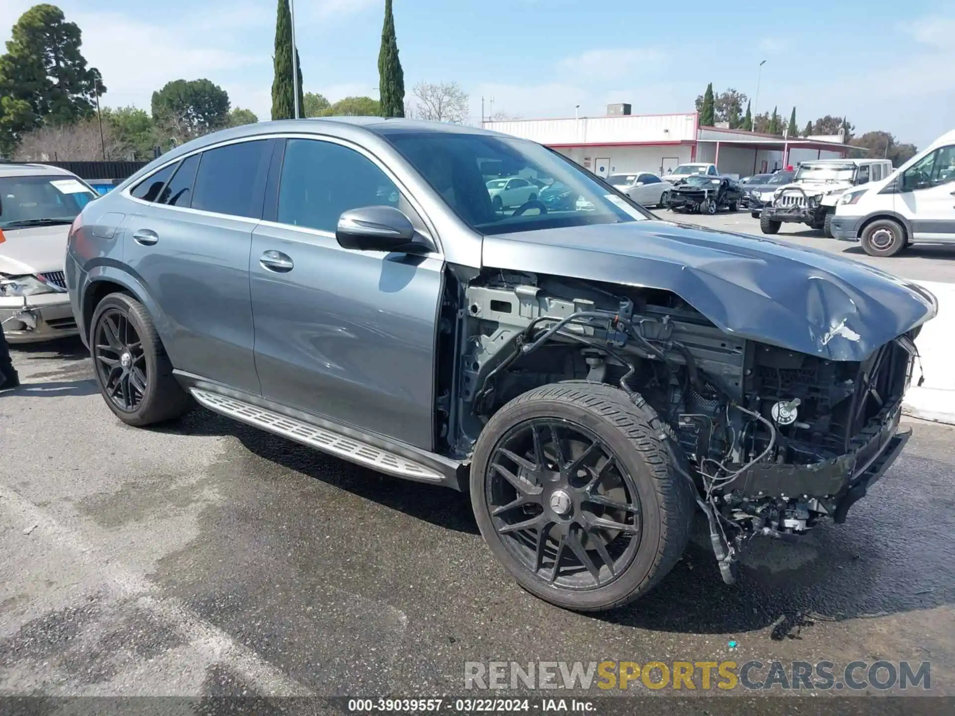 1 Photograph of a damaged car 4JGFD6BB4NA801172 MERCEDES-BENZ AMG GLE 53 COUPE 2022