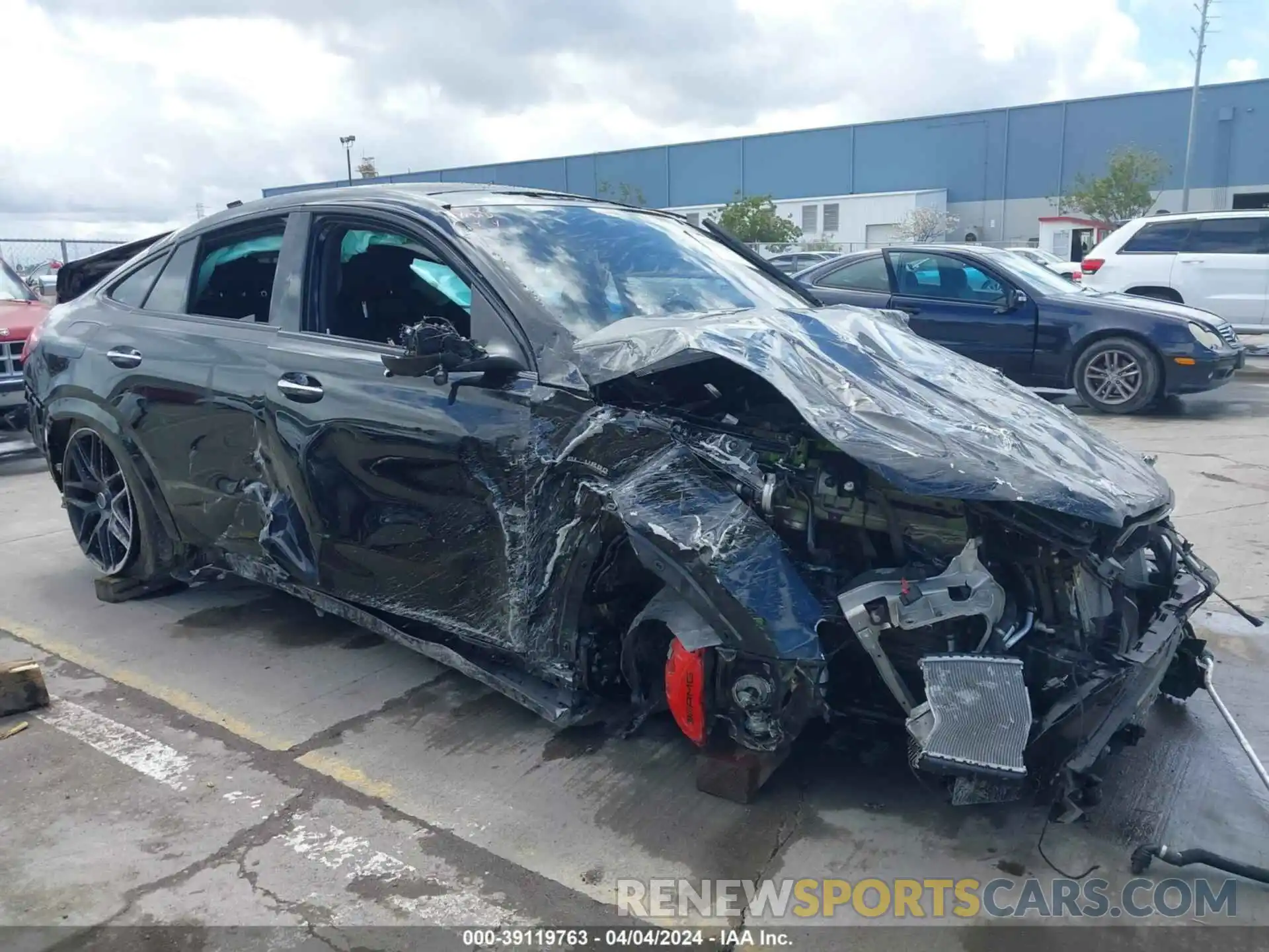 1 Photograph of a damaged car 4JGFD8KBXMA460984 MERCEDES-BENZ AMG GLE 63 COUPE 2021