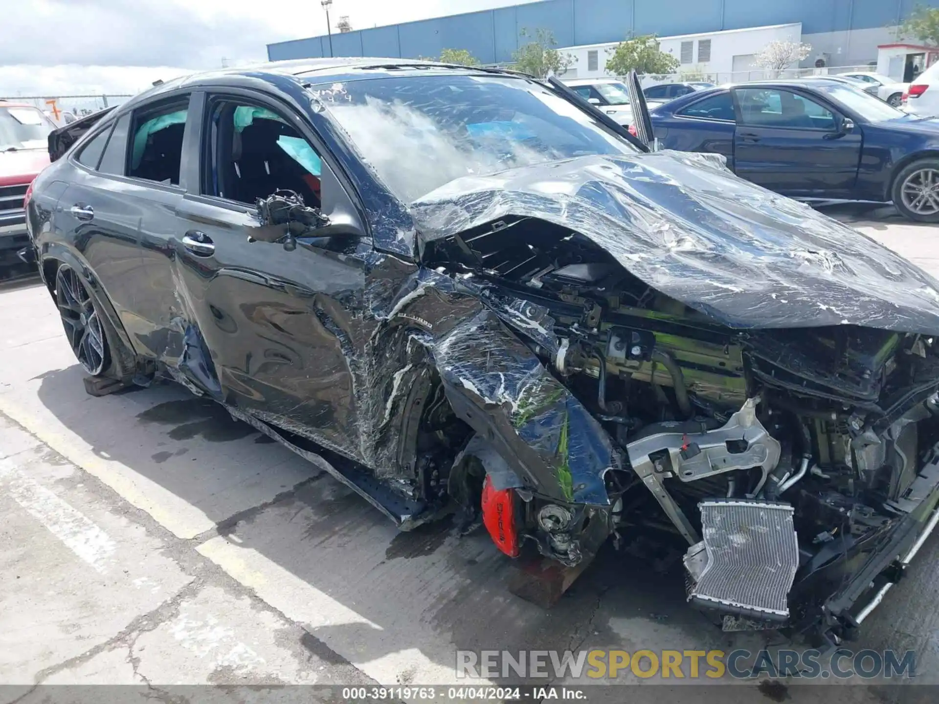 6 Photograph of a damaged car 4JGFD8KBXMA460984 MERCEDES-BENZ AMG GLE 63 COUPE 2021