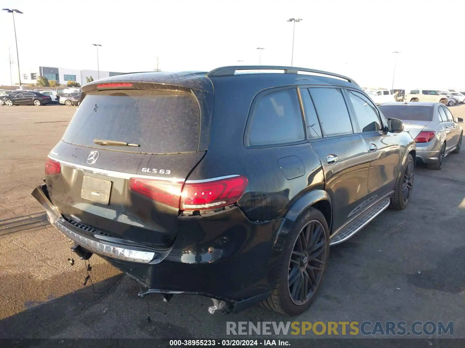 4 Фотография поврежденного автомобиля 4JGFF8KE0MA566719 MERCEDES-BENZ AMG GLS 63 2021