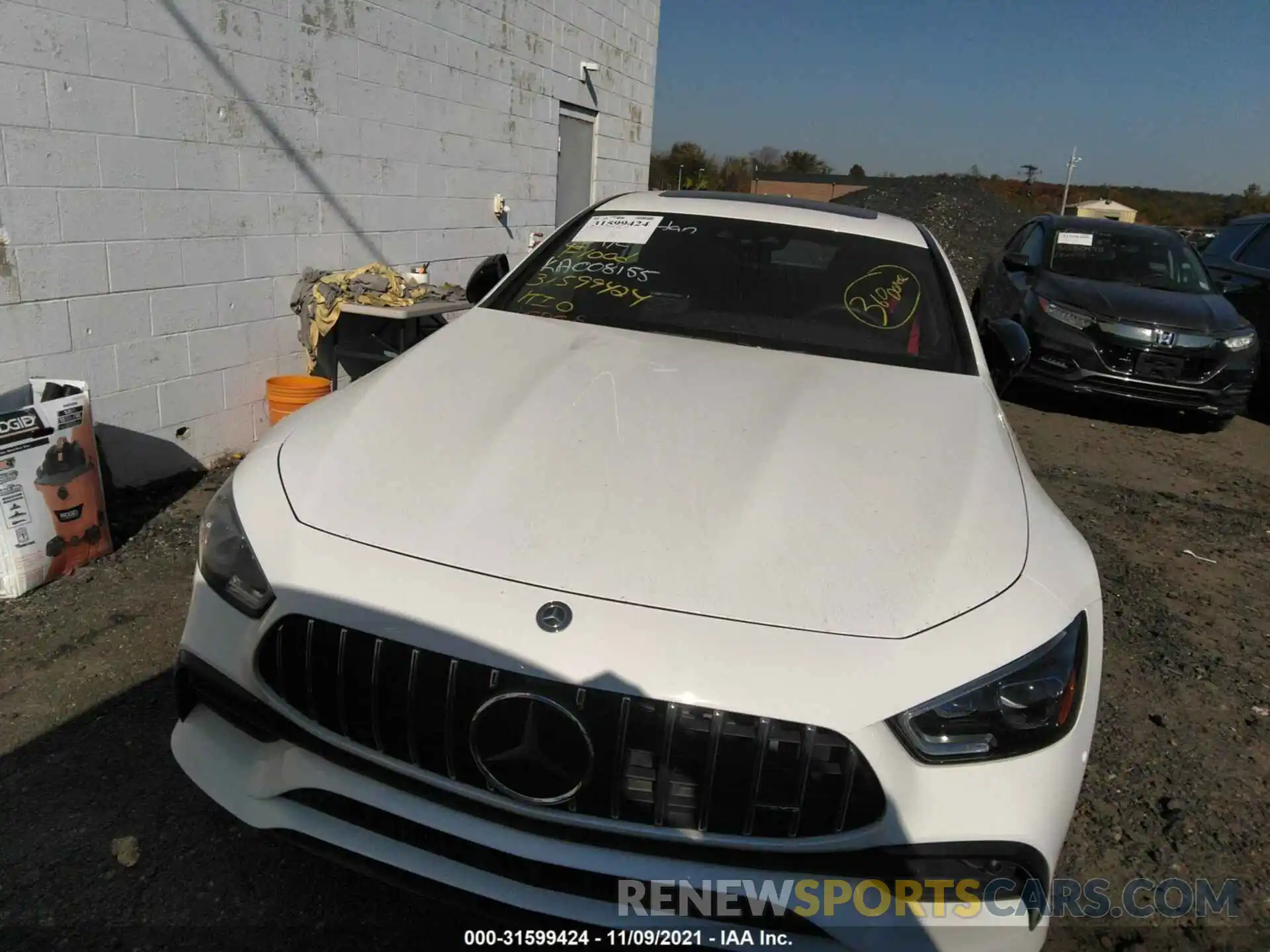 6 Photograph of a damaged car WDD7X6BB3KA008155 MERCEDES-BENZ AMG GT 2019