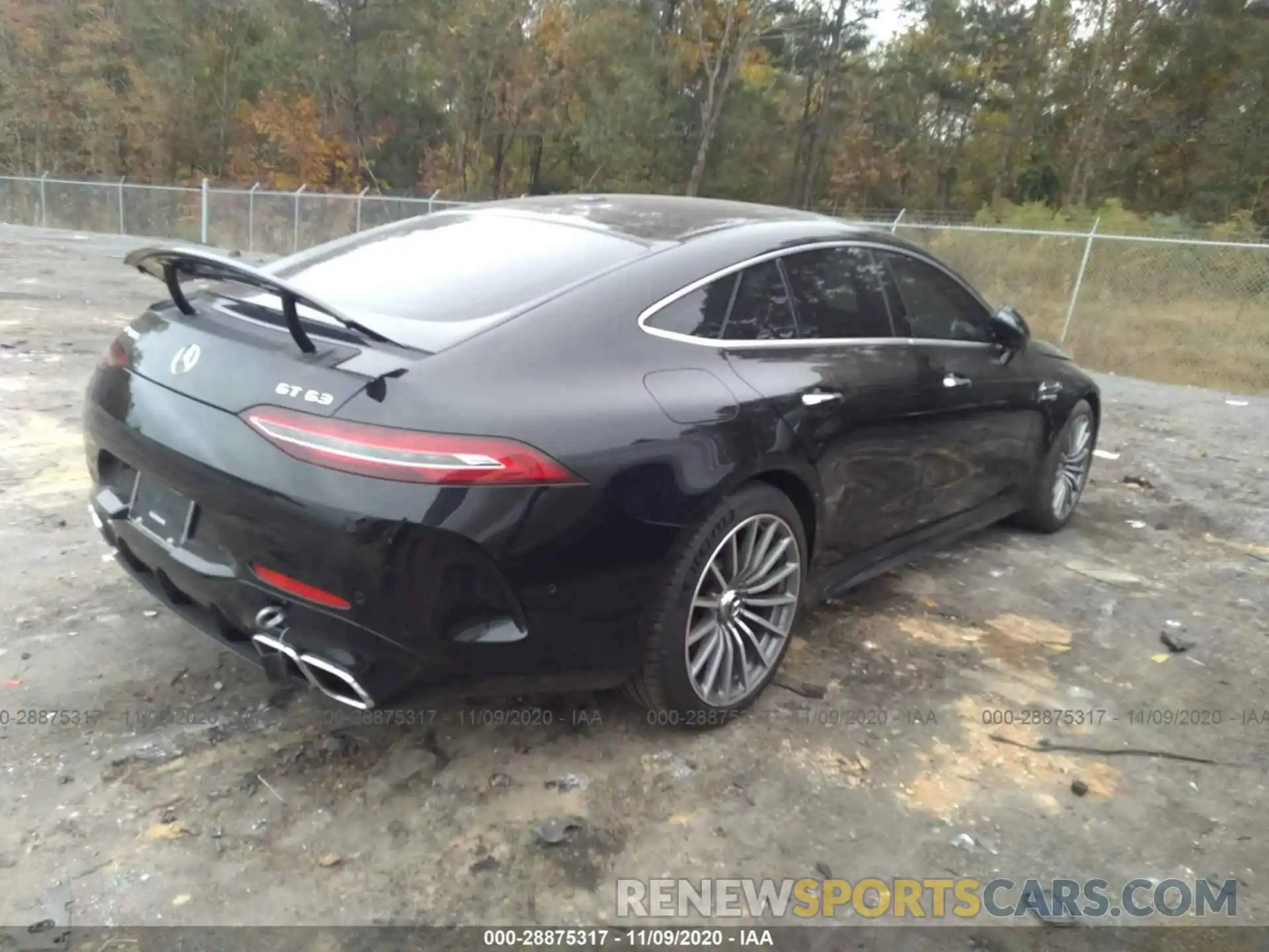 4 Photograph of a damaged car WDD7X8JB0KA006165 MERCEDES-BENZ AMG GT 2019