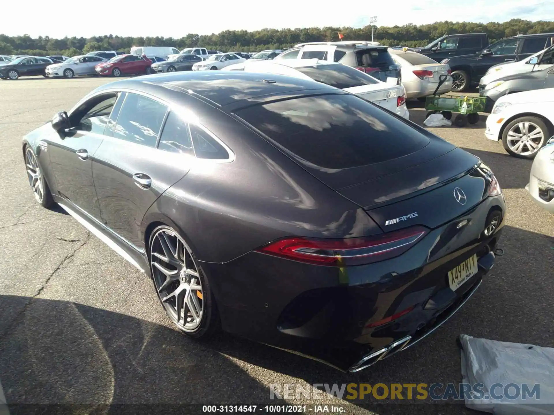 3 Photograph of a damaged car WDD7X8JB0KA007302 MERCEDES-BENZ AMG GT 2019