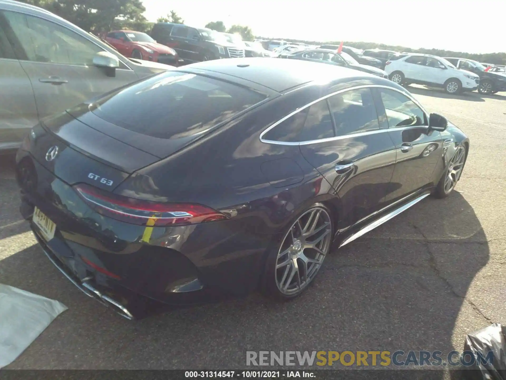 4 Photograph of a damaged car WDD7X8JB0KA007302 MERCEDES-BENZ AMG GT 2019