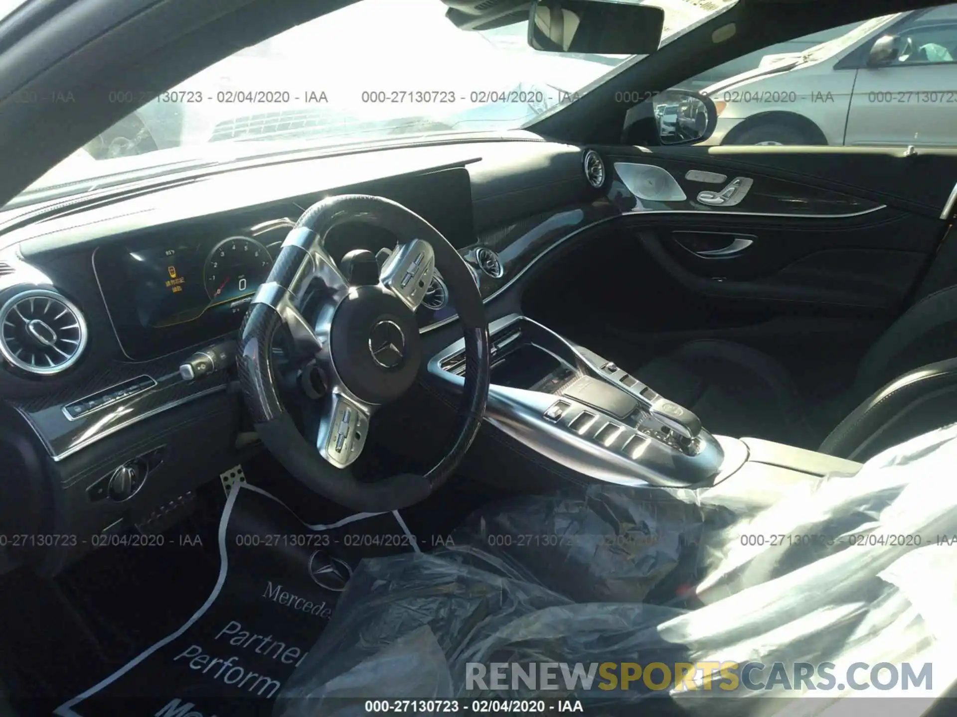 5 Photograph of a damaged car WDD7X8KB4KA004613 MERCEDES-BENZ AMG GT 2019