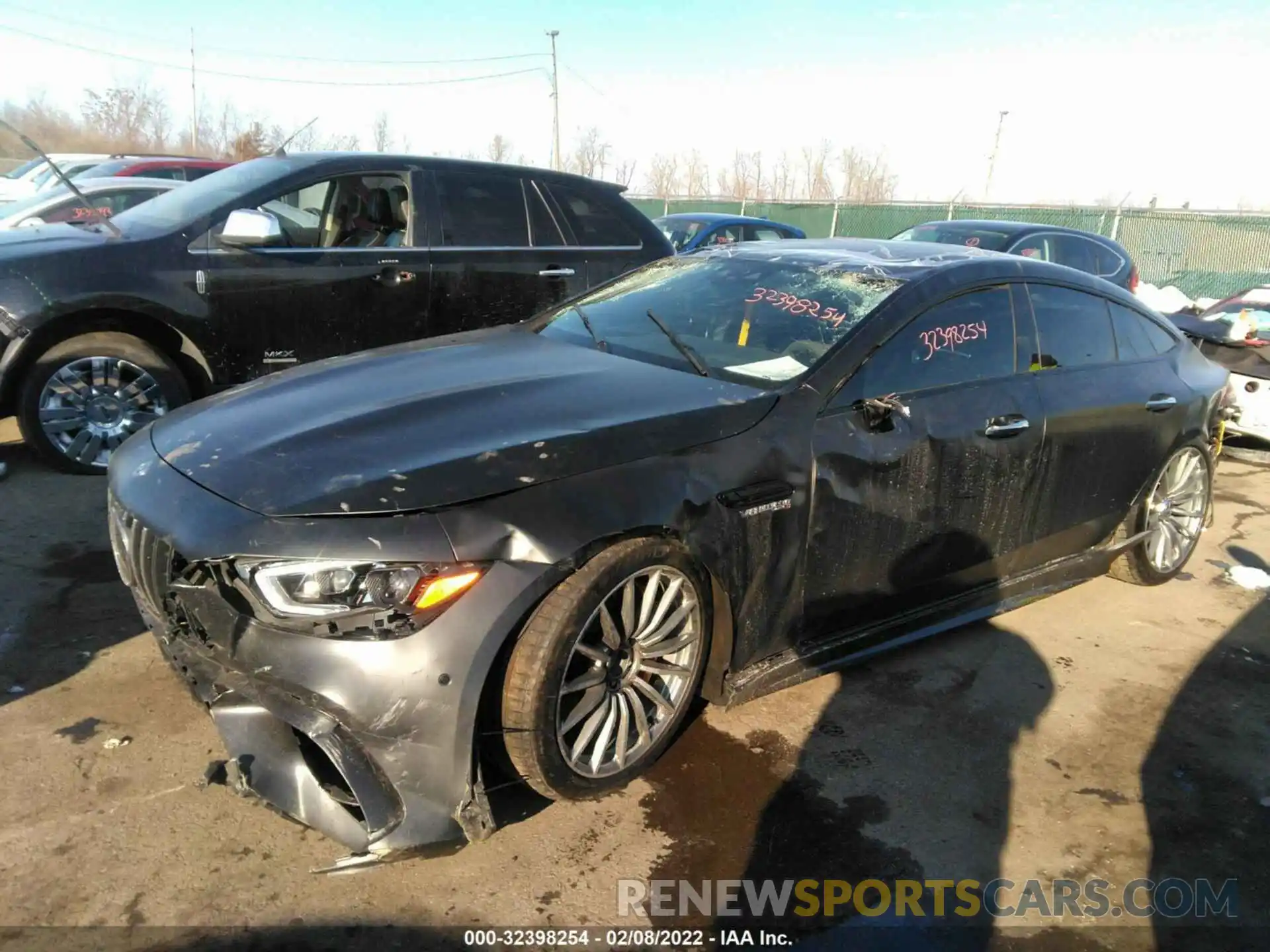 2 Photograph of a damaged car WDD7X8KB5KA001137 MERCEDES-BENZ AMG GT 2019