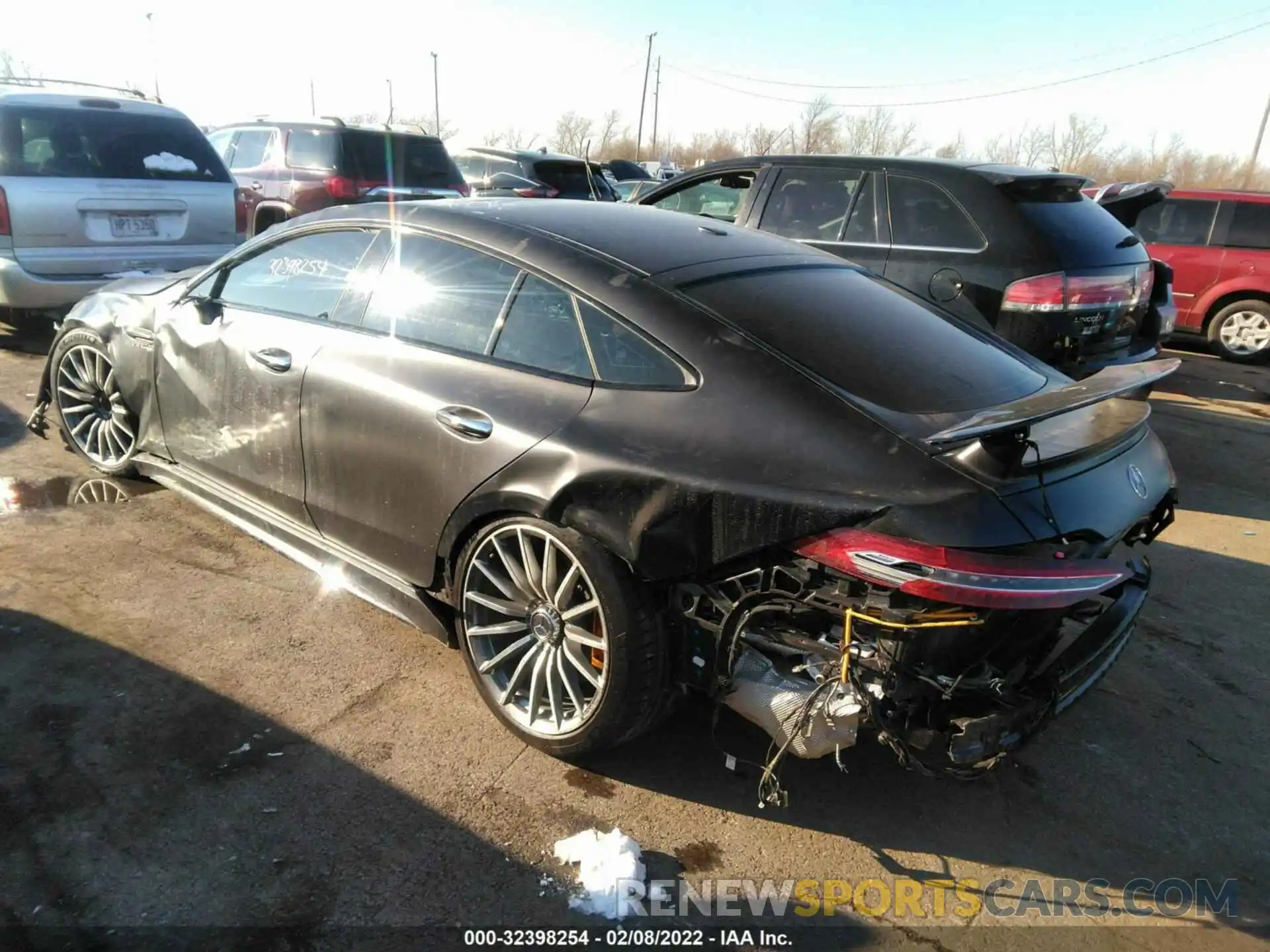 3 Photograph of a damaged car WDD7X8KB5KA001137 MERCEDES-BENZ AMG GT 2019