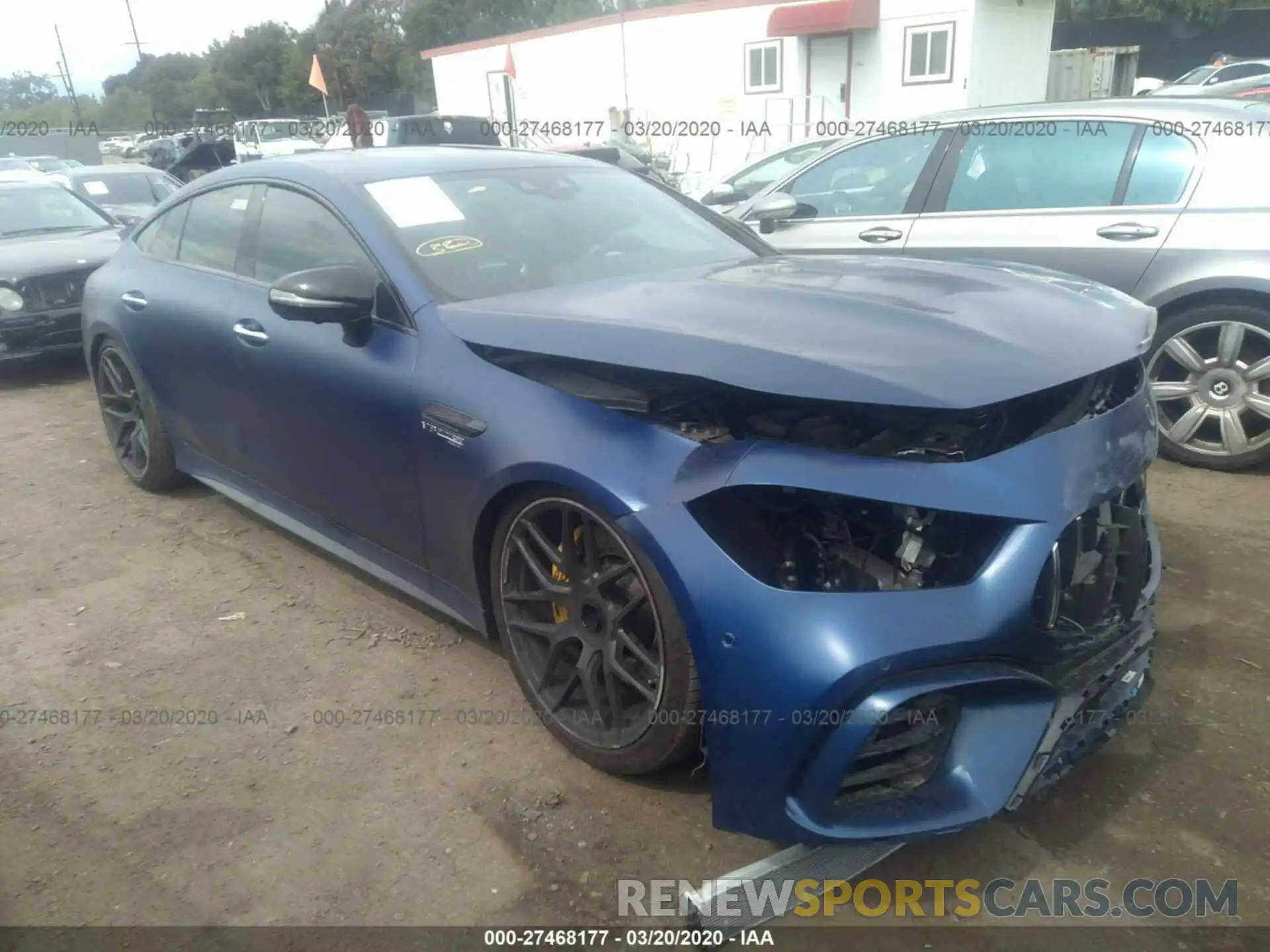 1 Photograph of a damaged car WDD7X8KB6KA006198 MERCEDES-BENZ AMG GT 2019