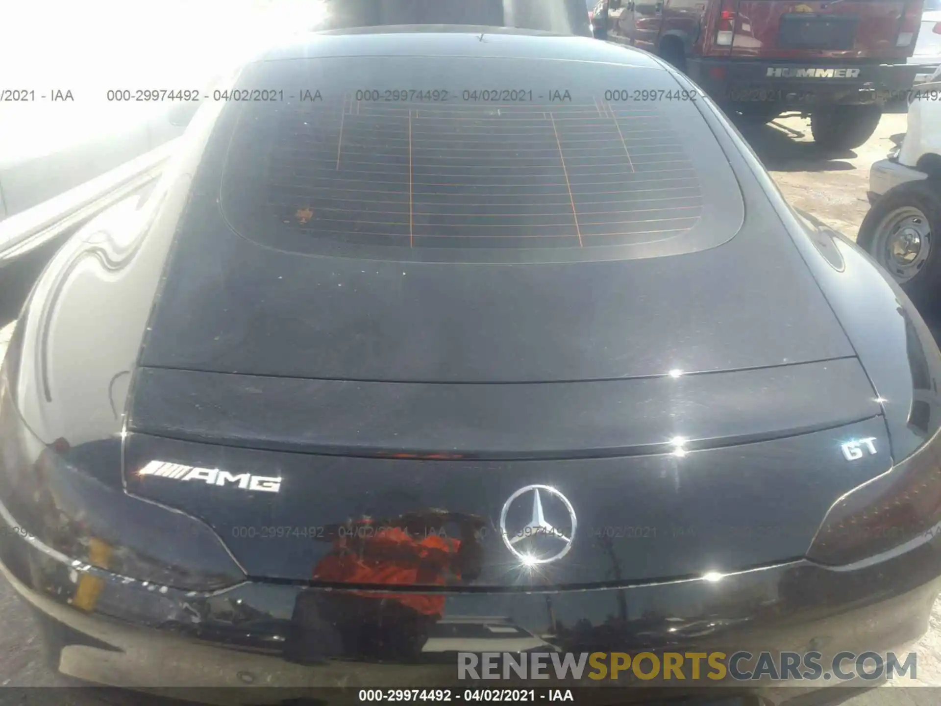 8 Photograph of a damaged car WDDYJ7HA0KA023349 MERCEDES-BENZ AMG GT 2019