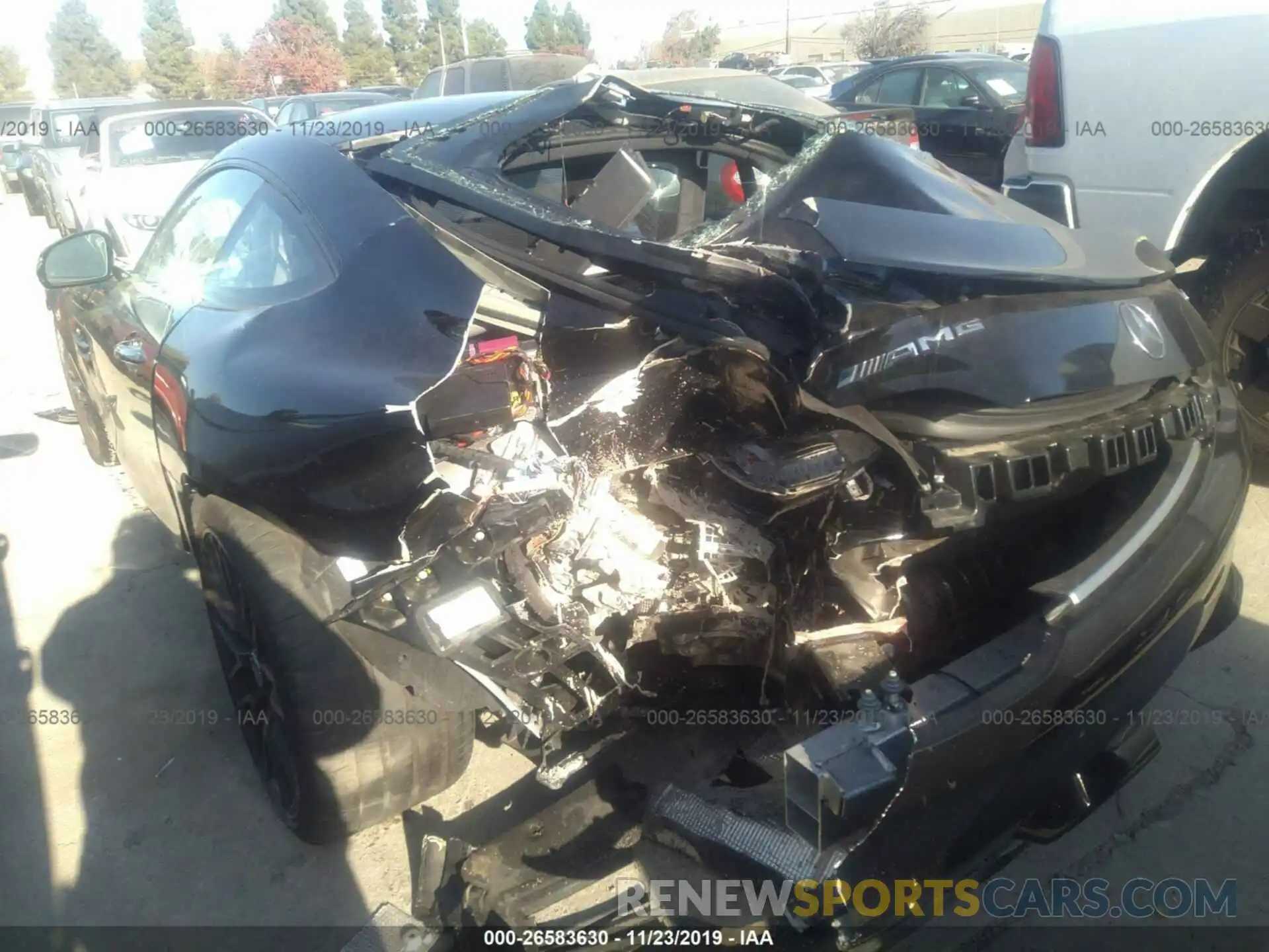 3 Photograph of a damaged car WDDYJ7HA9KA023334 MERCEDES-BENZ AMG GT 2019