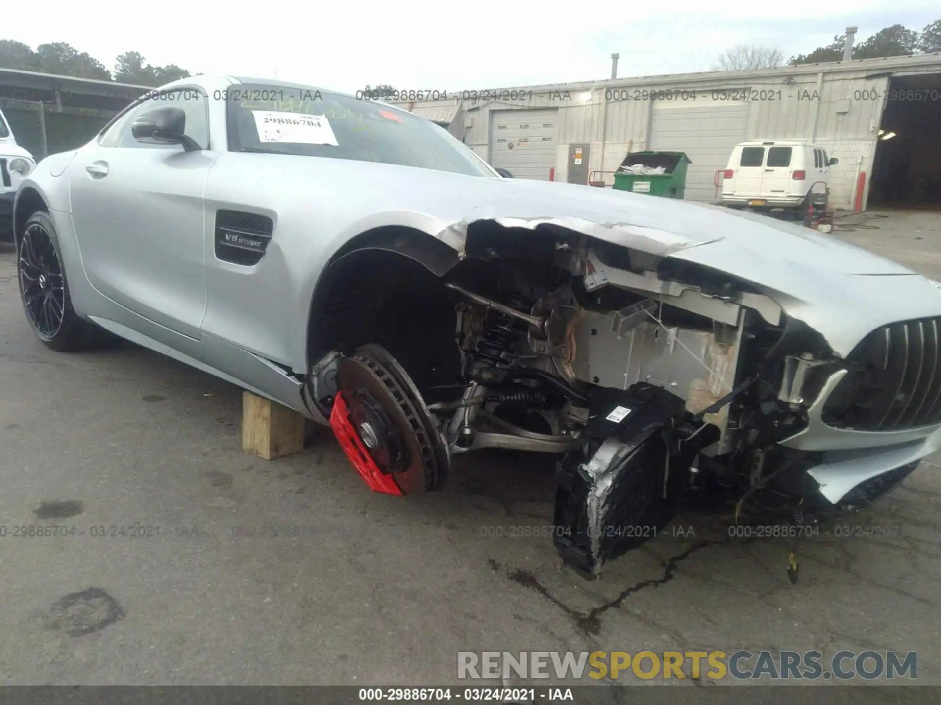 6 Photograph of a damaged car WDDYJ8AA7KA023591 MERCEDES-BENZ AMG GT 2019