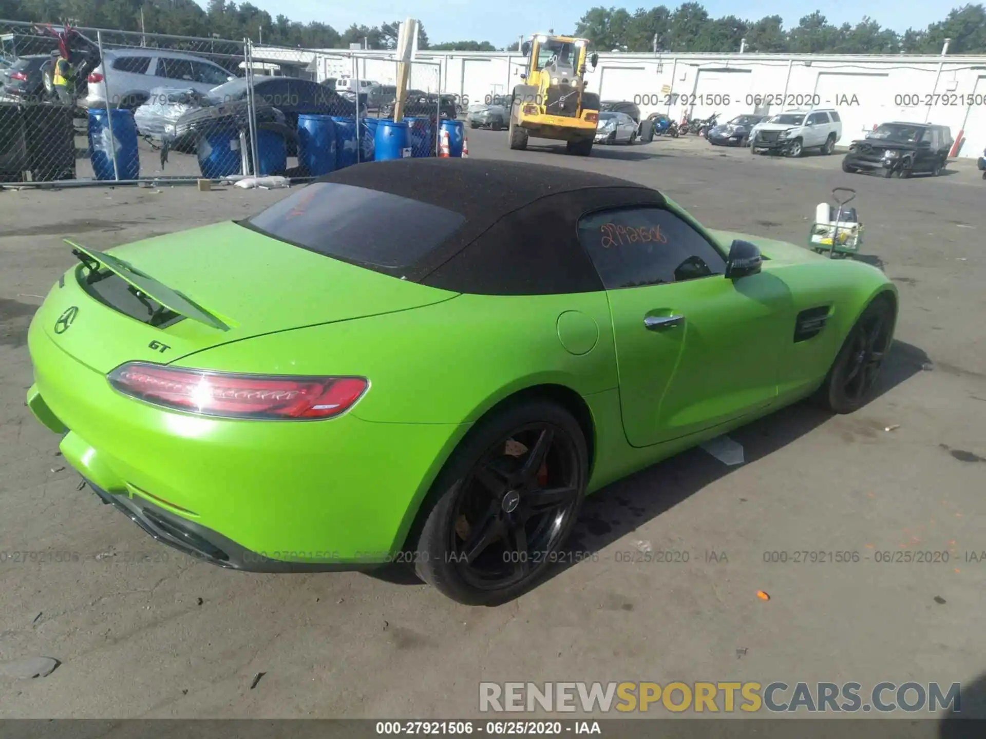 4 Photograph of a damaged car WDDYK7HA0KA023798 MERCEDES-BENZ AMG GT 2019