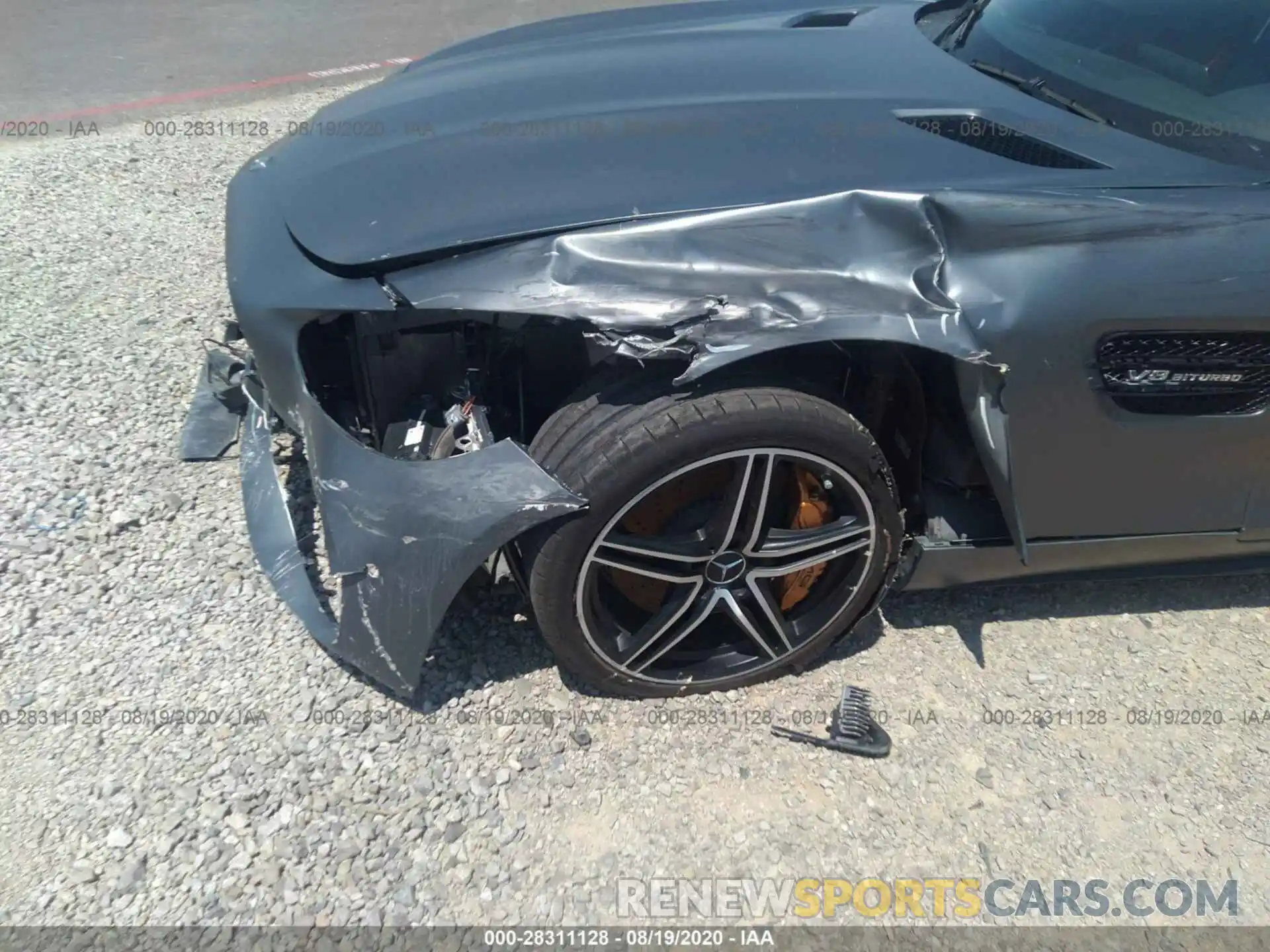 6 Photograph of a damaged car WDDYK8AA2KA023396 MERCEDES-BENZ AMG GT 2019