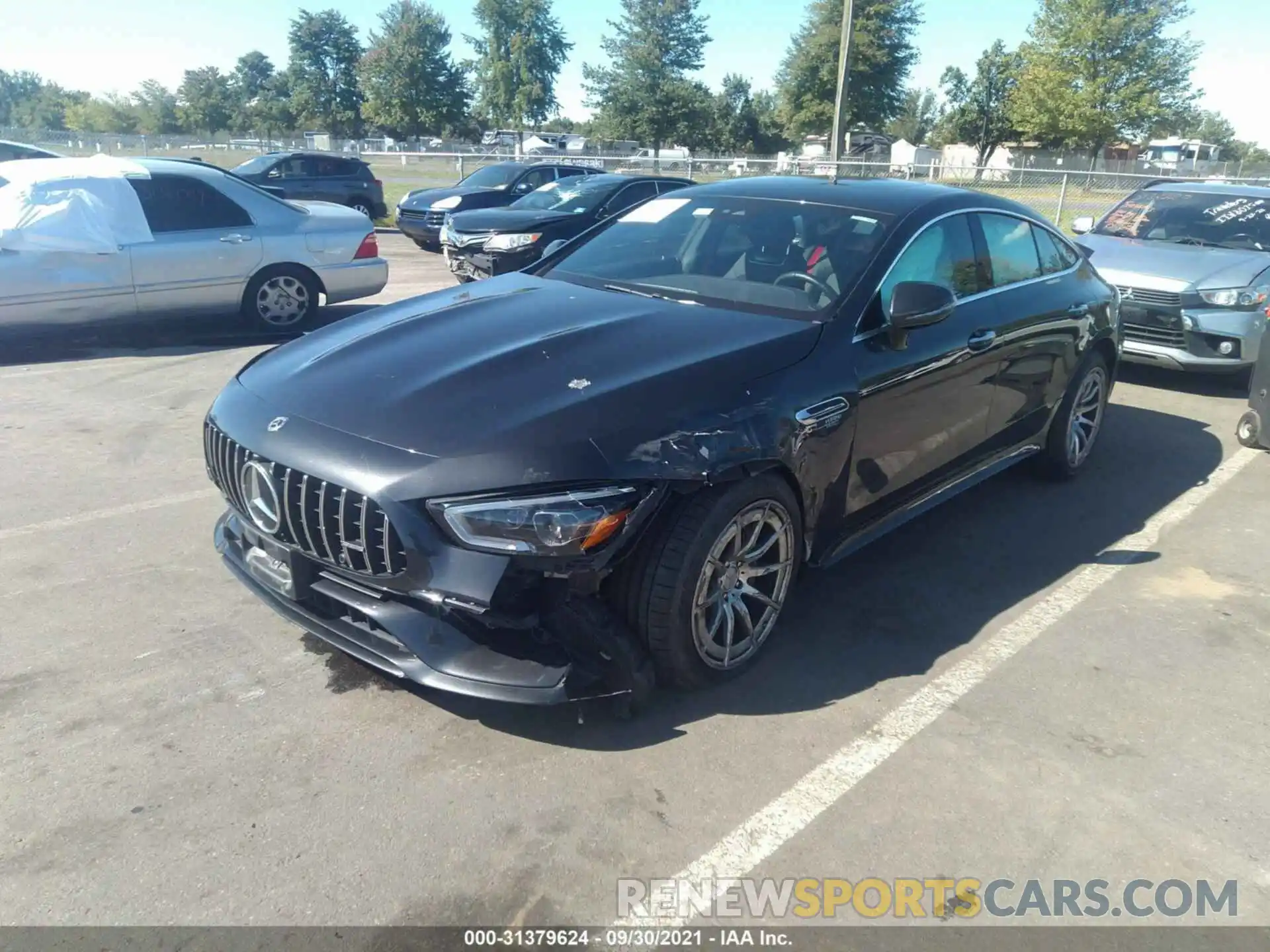 2 Photograph of a damaged car W1K7X6BB0LA030678 MERCEDES-BENZ AMG GT 2020