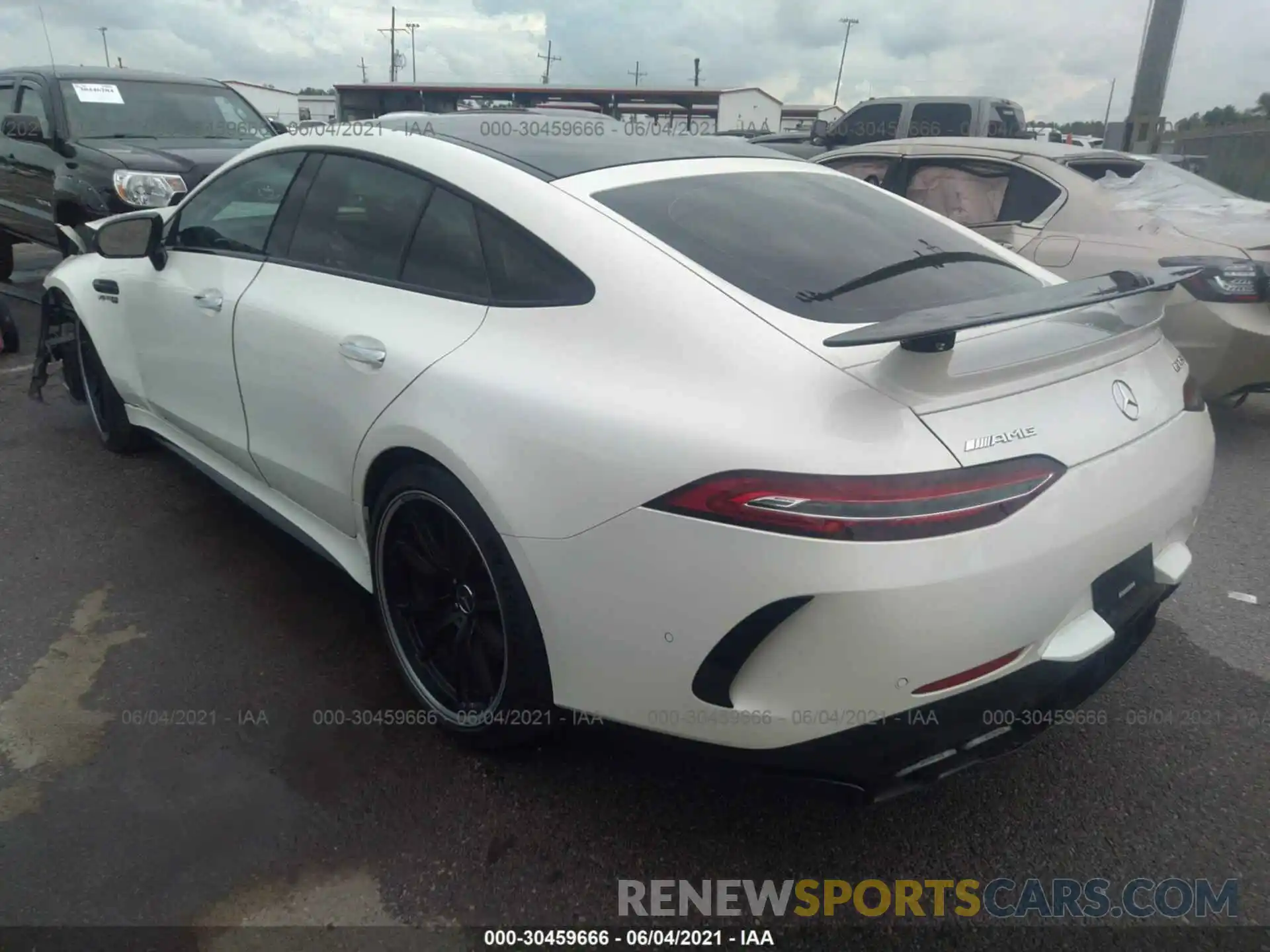 3 Photograph of a damaged car W1K7X8JB6LA016300 MERCEDES-BENZ AMG GT 2020