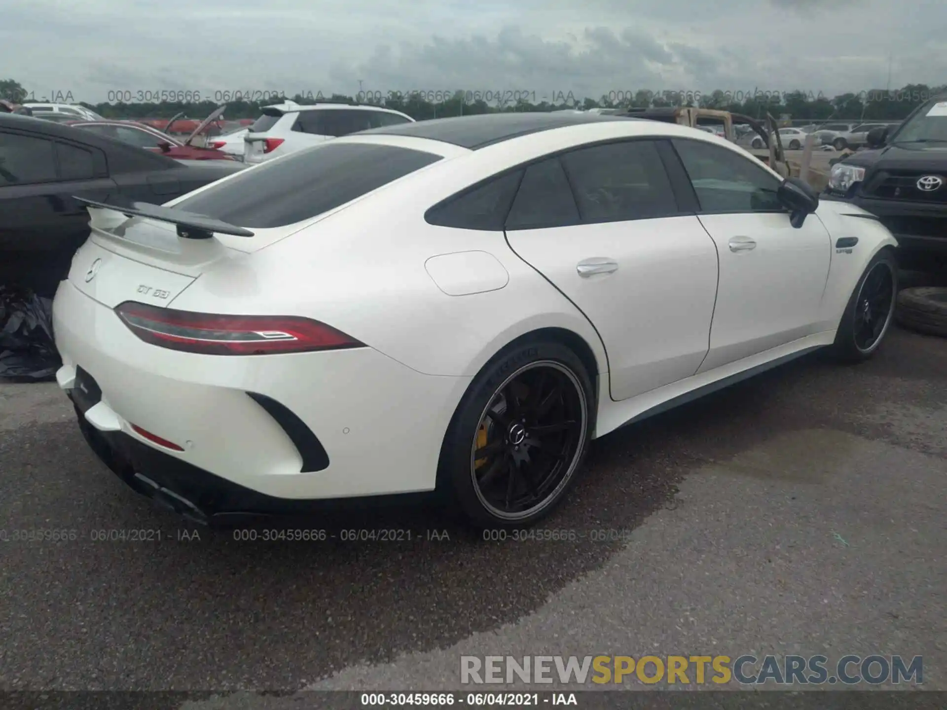 4 Photograph of a damaged car W1K7X8JB6LA016300 MERCEDES-BENZ AMG GT 2020