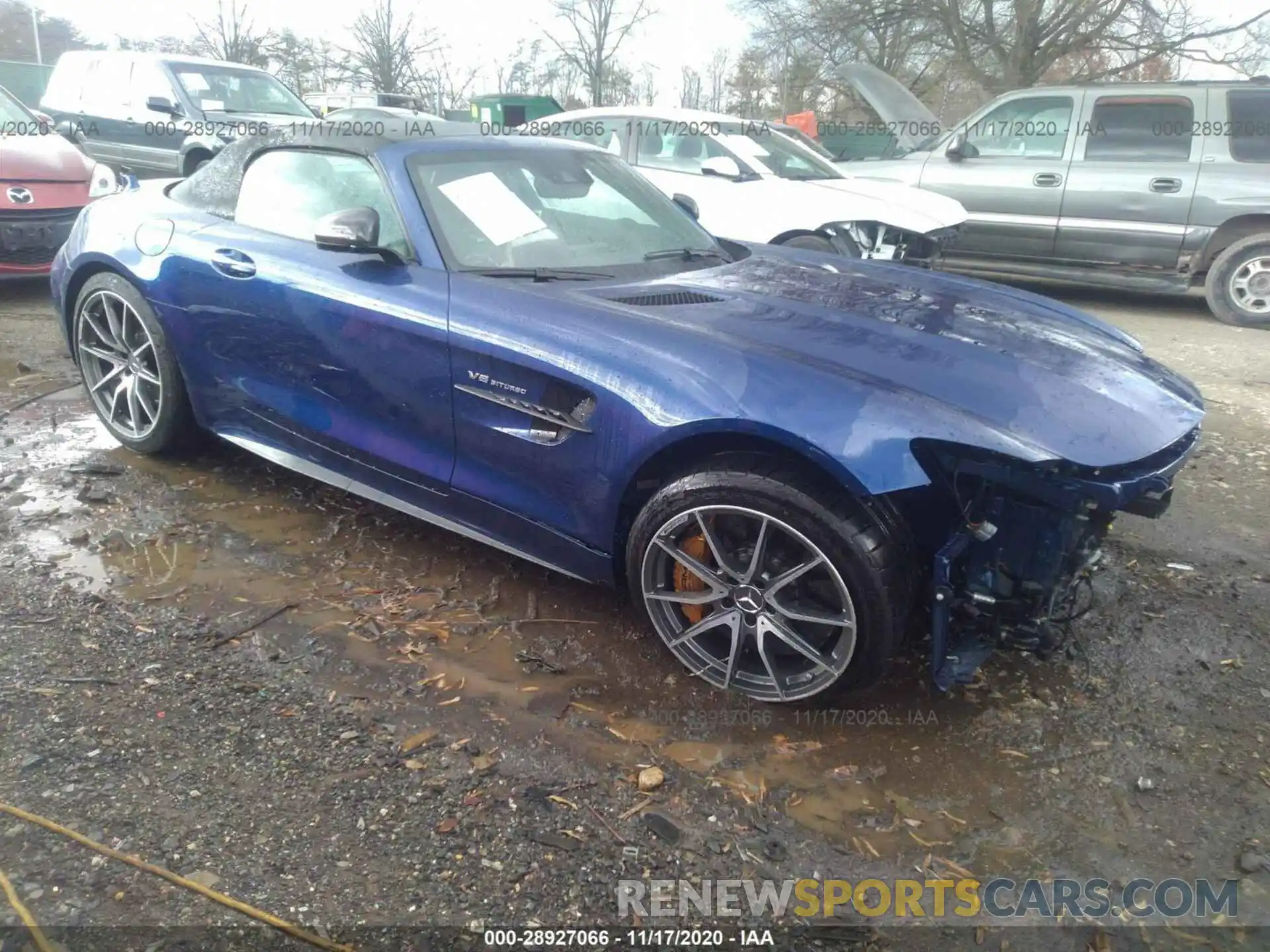 1 Photograph of a damaged car W1KYK7KA6LA040549 MERCEDES-BENZ AMG GT 2020