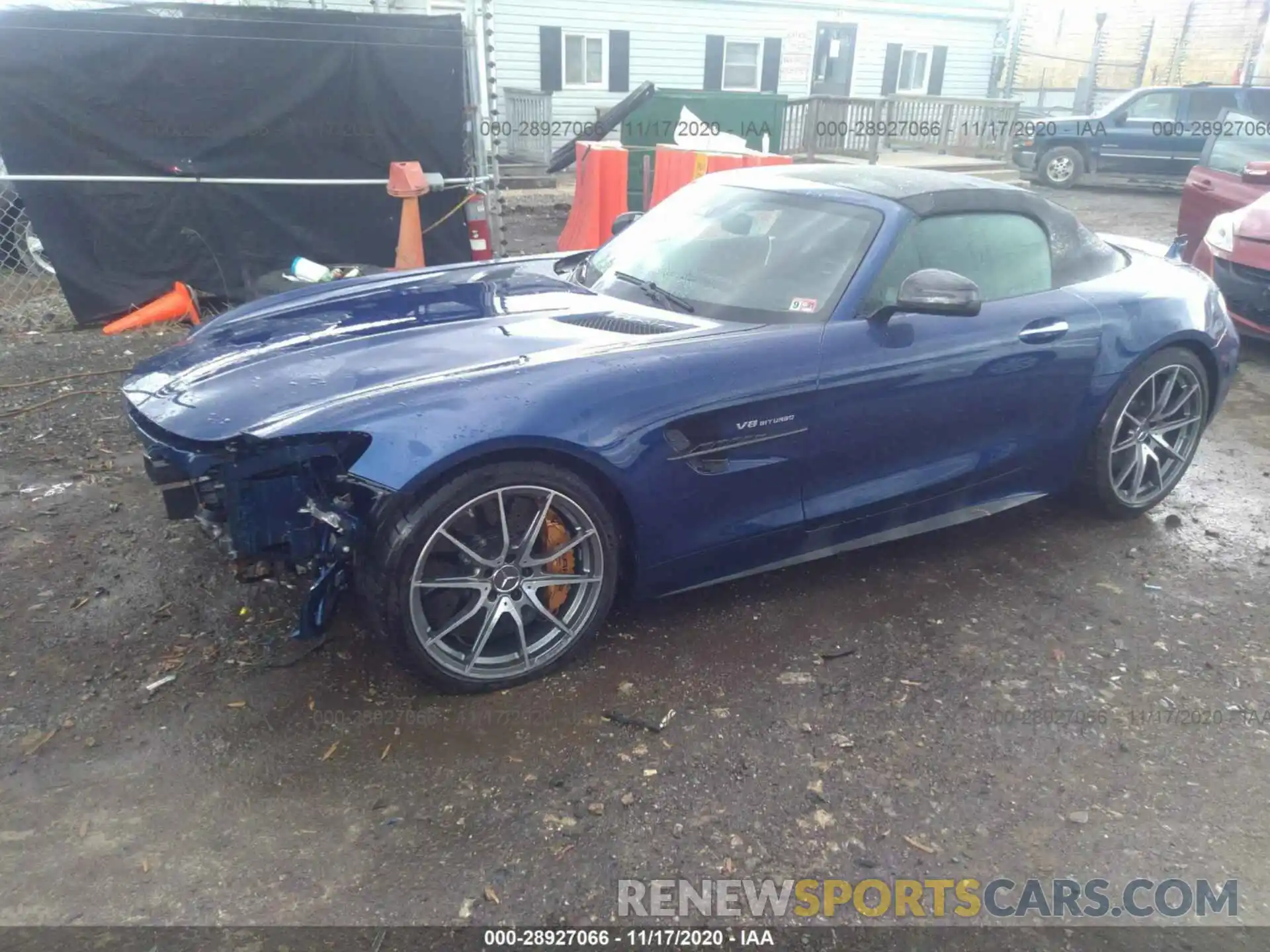 2 Photograph of a damaged car W1KYK7KA6LA040549 MERCEDES-BENZ AMG GT 2020