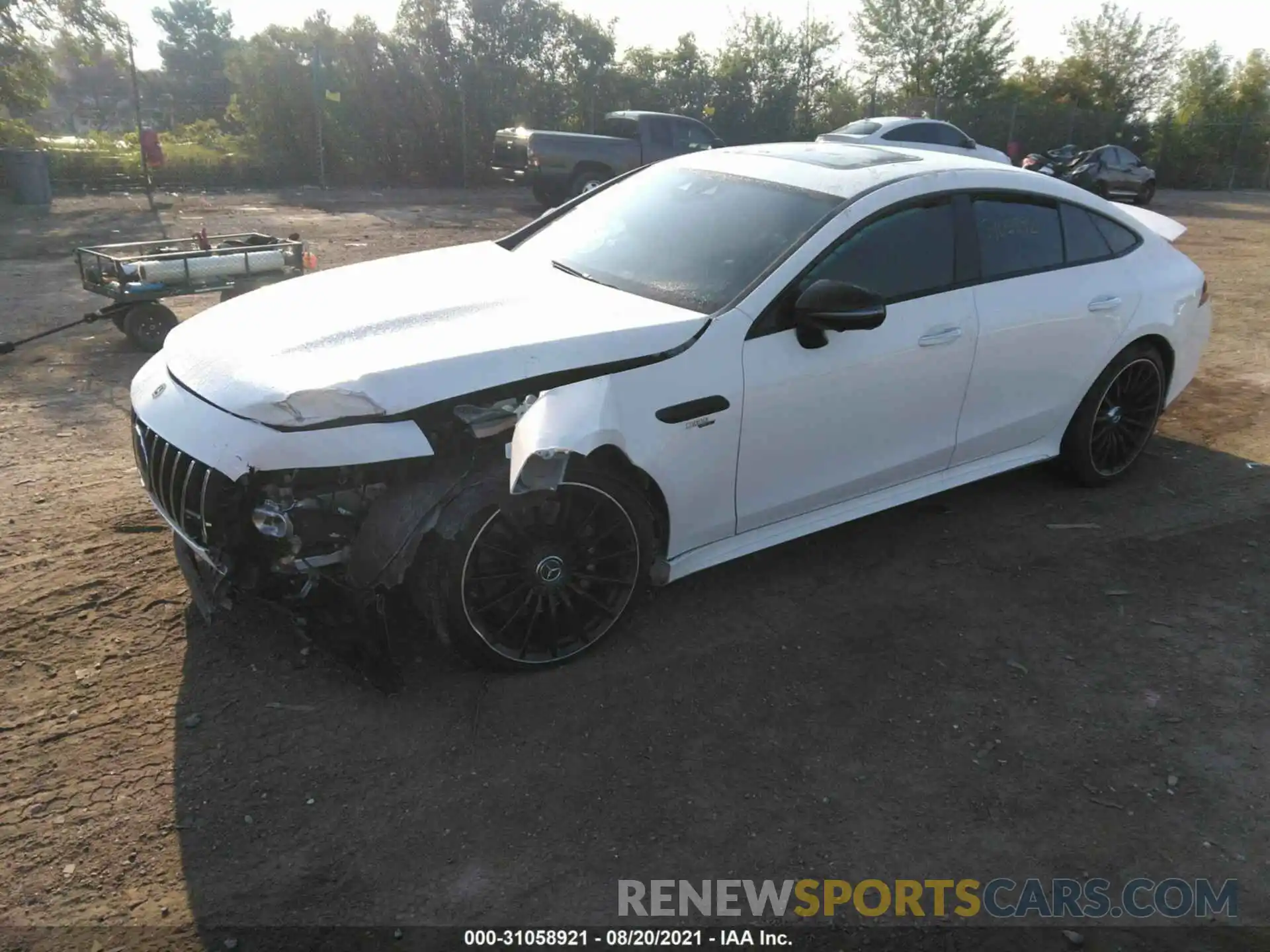 2 Photograph of a damaged car WDD7X6BB2LA010738 MERCEDES-BENZ AMG GT 2020