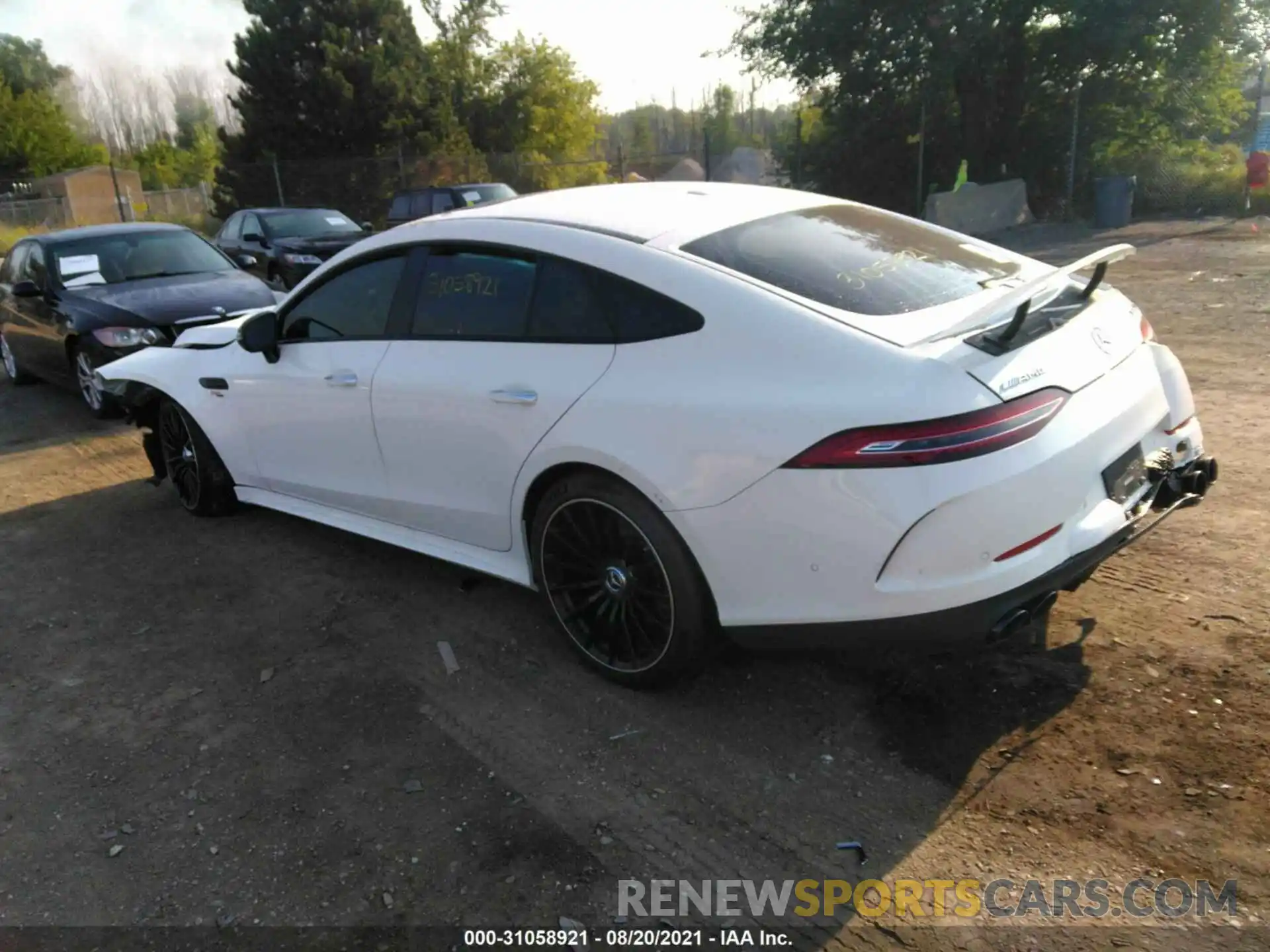 3 Photograph of a damaged car WDD7X6BB2LA010738 MERCEDES-BENZ AMG GT 2020