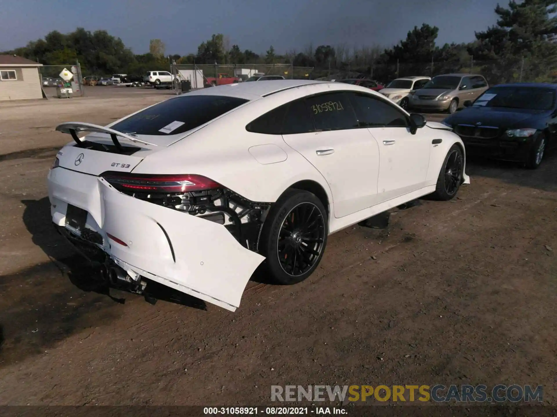 4 Photograph of a damaged car WDD7X6BB2LA010738 MERCEDES-BENZ AMG GT 2020