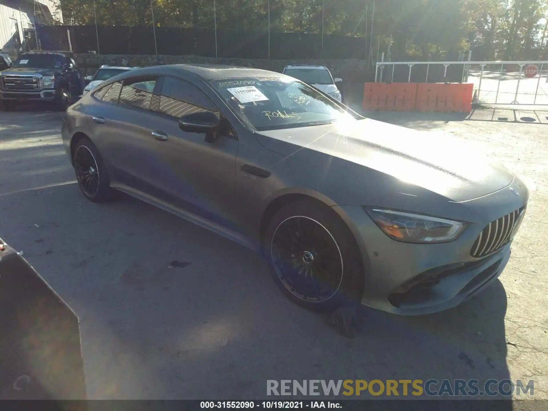 1 Photograph of a damaged car WDD7X6BB3LA012837 MERCEDES-BENZ AMG GT 2020