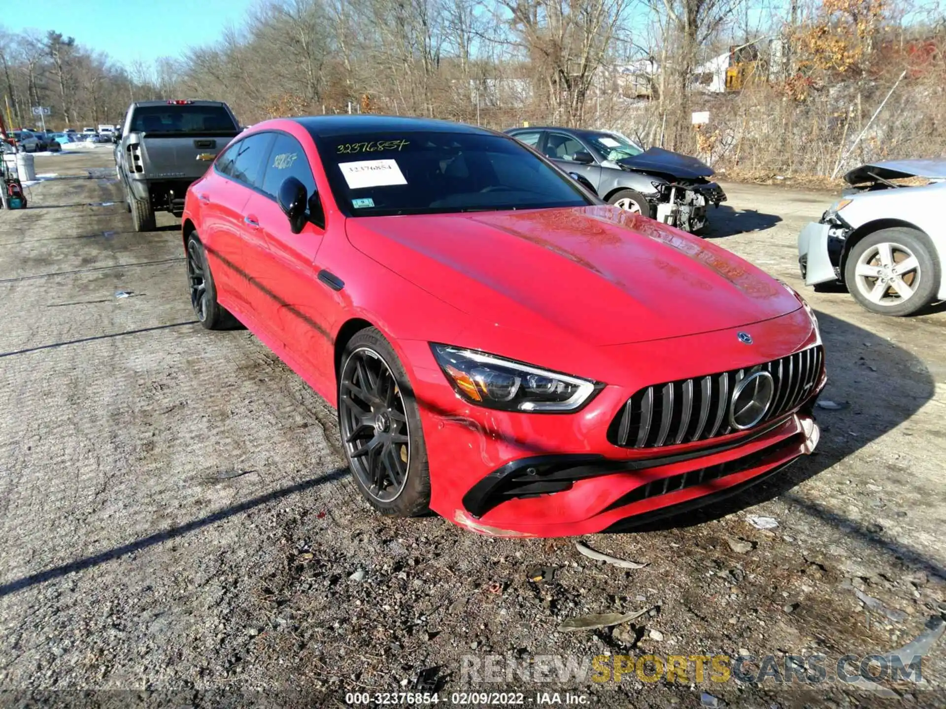 1 Photograph of a damaged car WDD7X6BB7LA013618 MERCEDES-BENZ AMG GT 2020