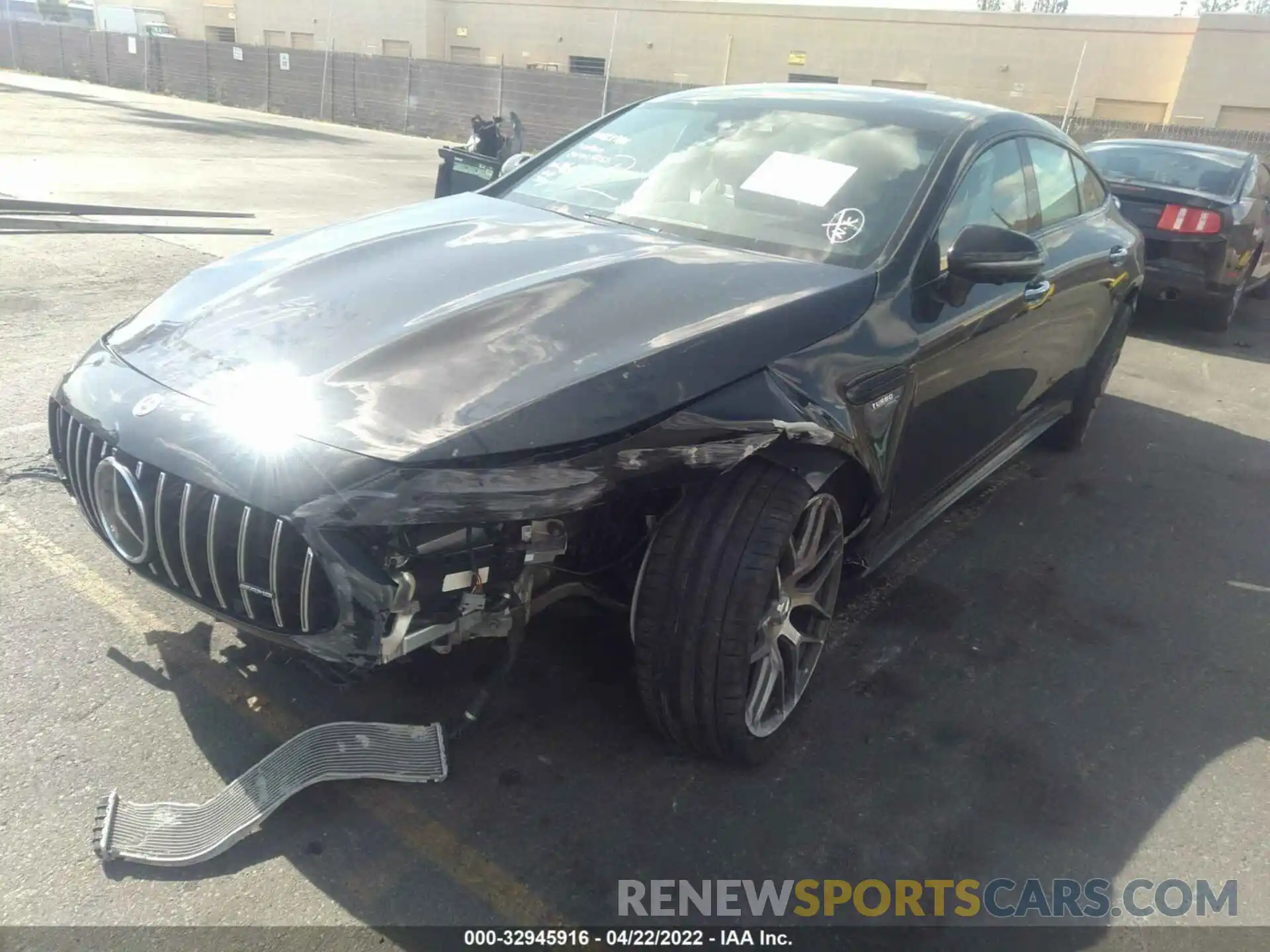 2 Photograph of a damaged car WDD7X6BB8LA013563 MERCEDES-BENZ AMG GT 2020