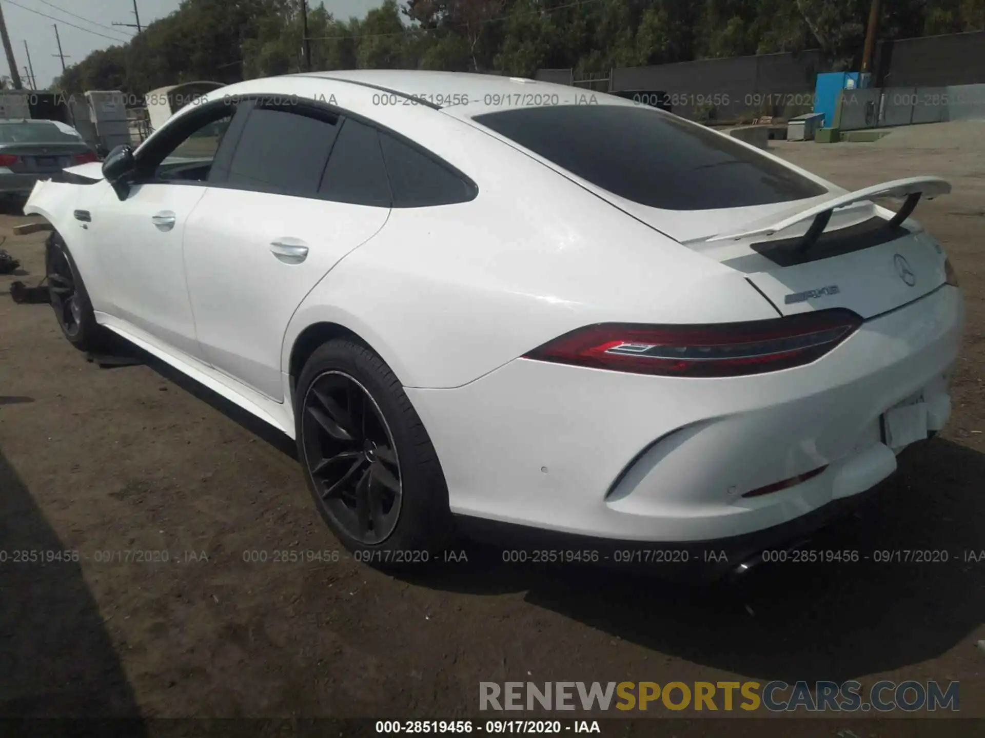 3 Photograph of a damaged car WDD7X6BB9LA015631 MERCEDES-BENZ AMG GT 2020