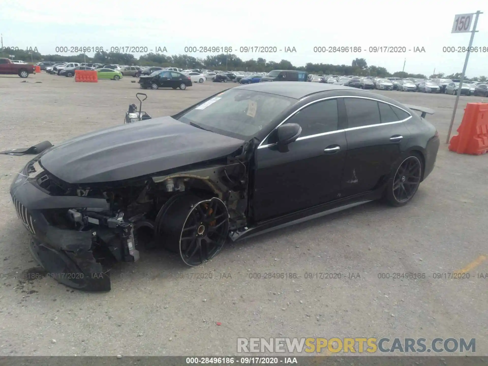 2 Photograph of a damaged car WDD7X8KB3LA012767 MERCEDES-BENZ AMG GT 2020