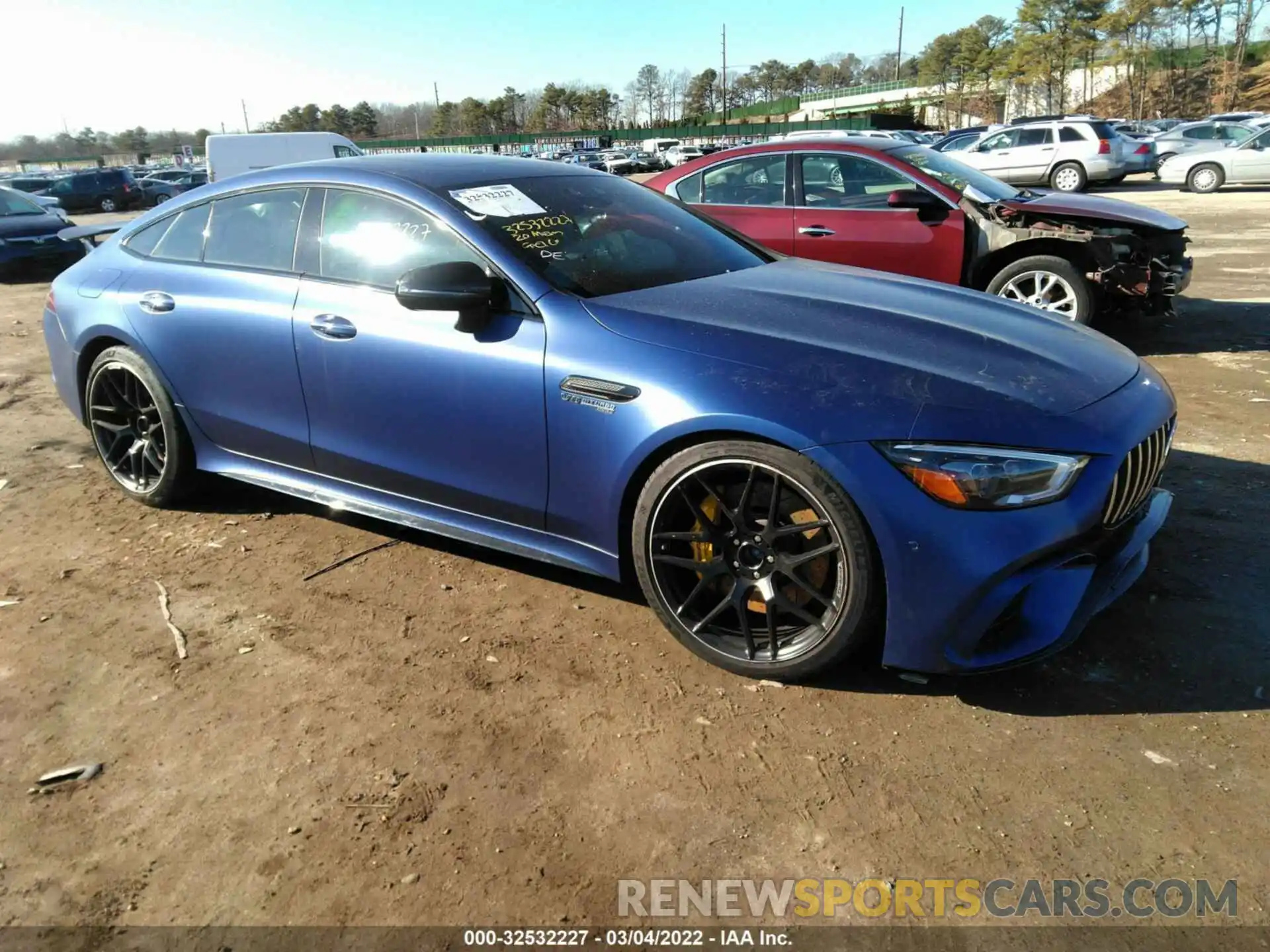 1 Photograph of a damaged car WDD7X8KB7LA015008 MERCEDES-BENZ AMG GT 2020