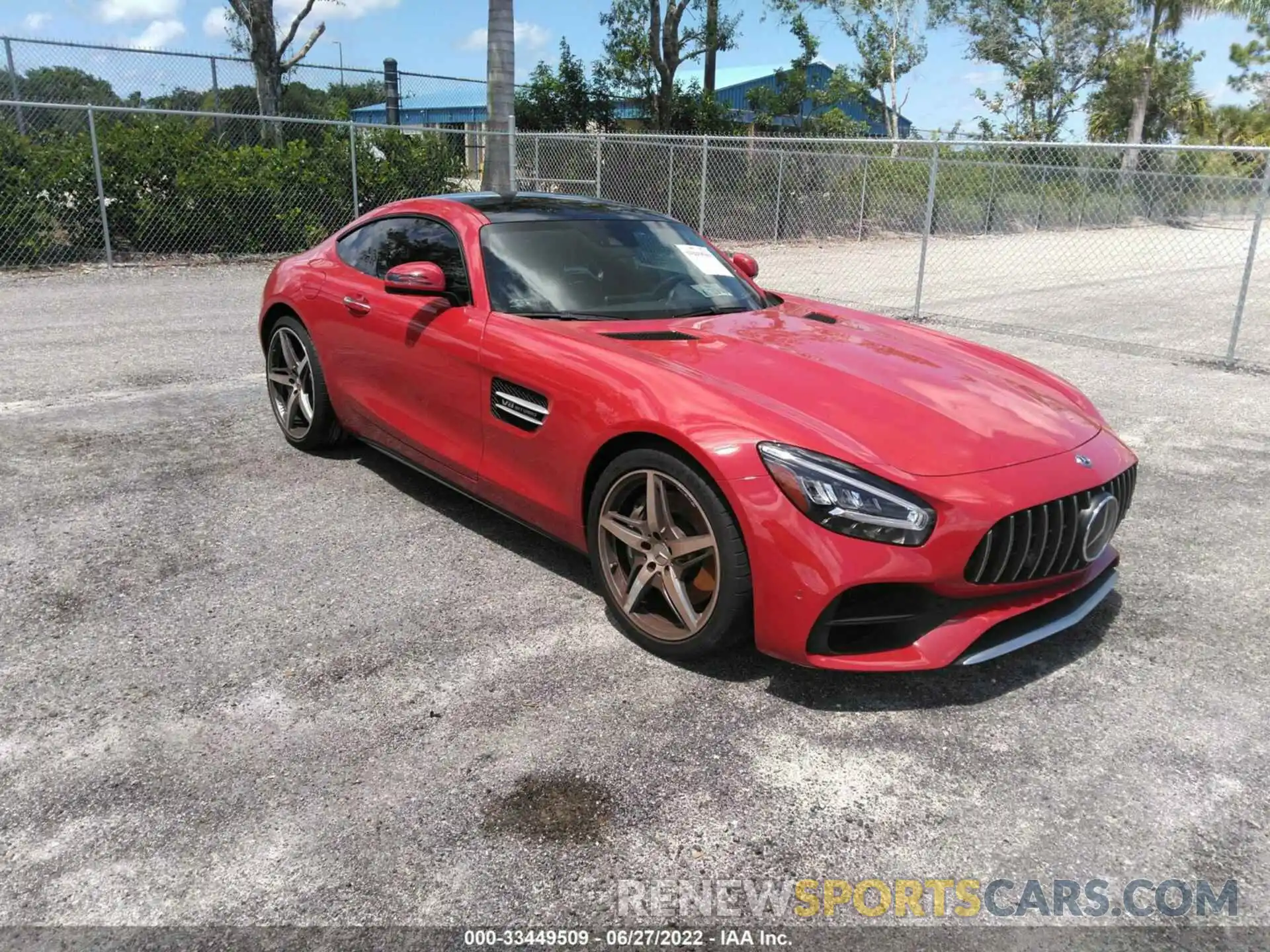 1 Photograph of a damaged car WDDYJ7HA0LA026026 MERCEDES-BENZ AMG GT 2020