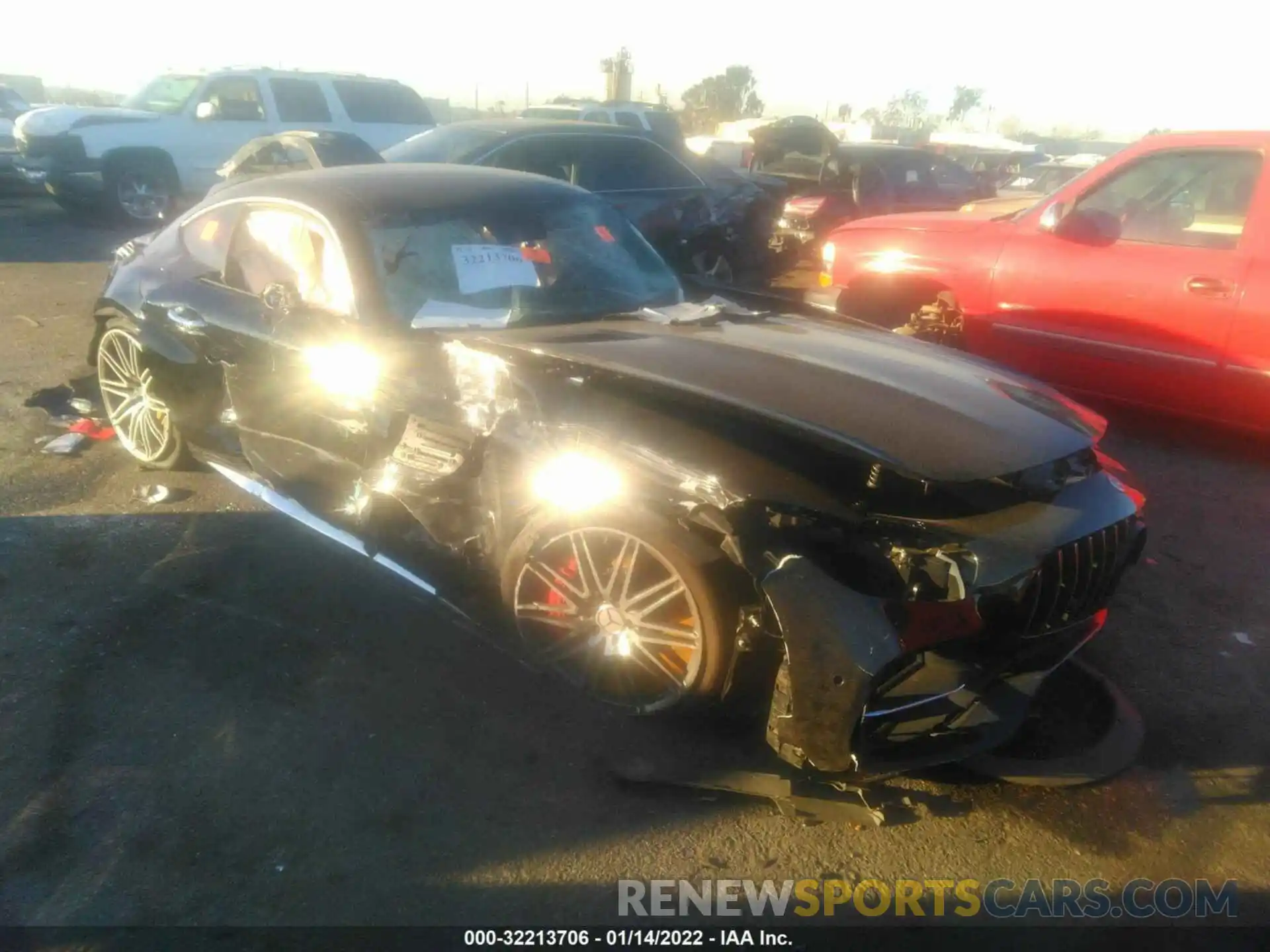 1 Photograph of a damaged car WDDYJ8AA4LA025350 MERCEDES-BENZ AMG GT 2020