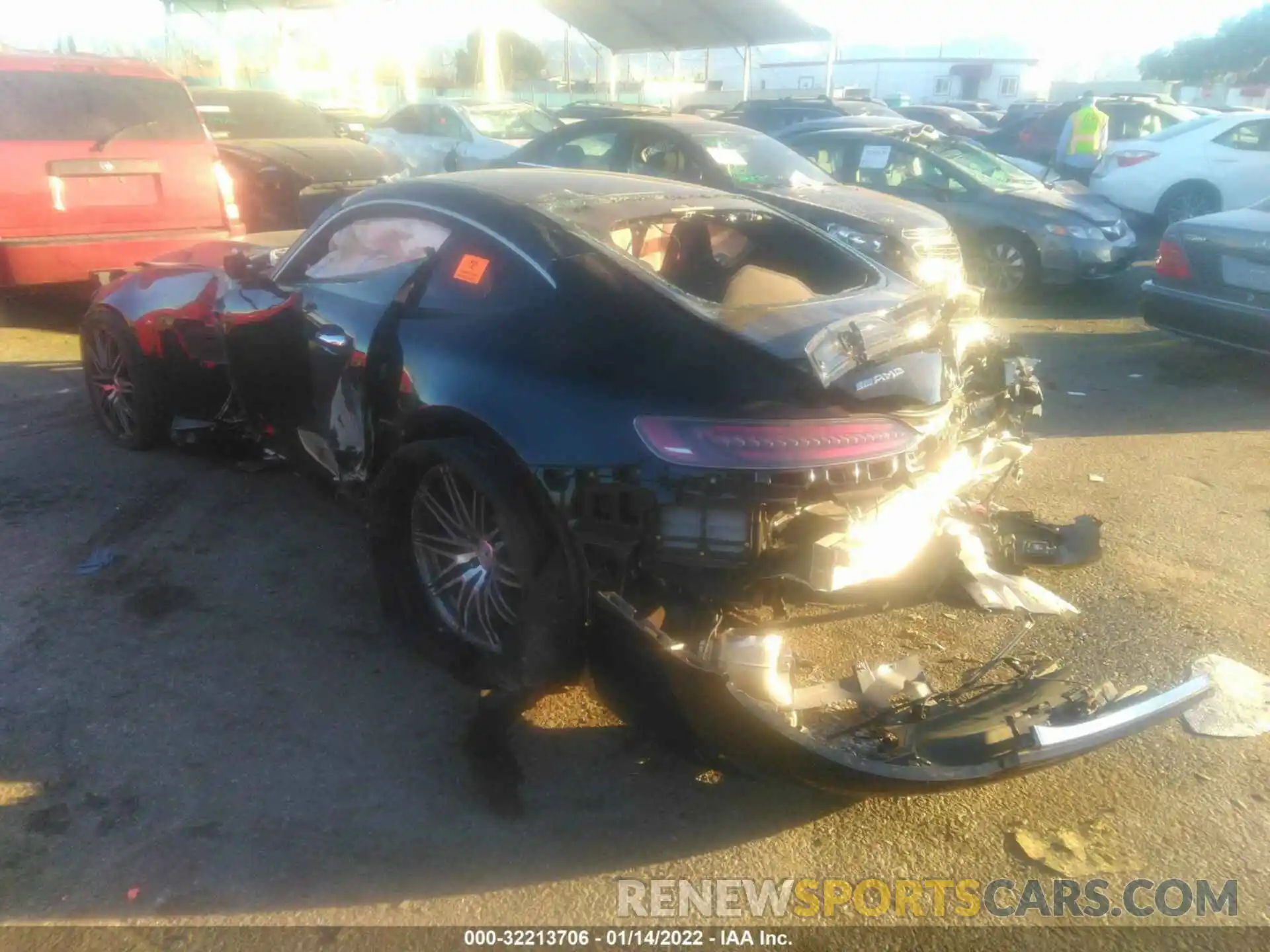 3 Photograph of a damaged car WDDYJ8AA4LA025350 MERCEDES-BENZ AMG GT 2020