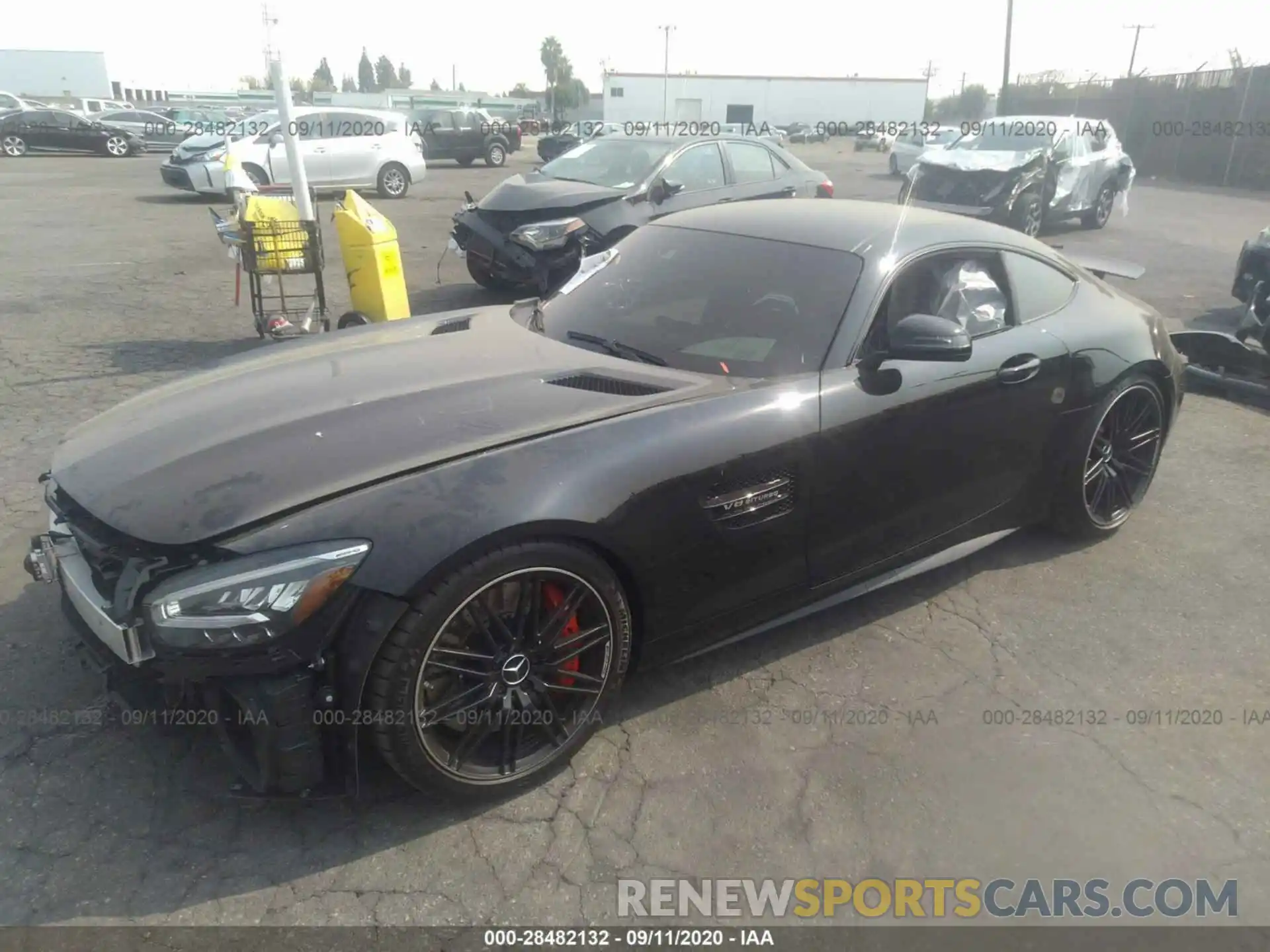 2 Photograph of a damaged car WDDYJ8AA6LA028878 MERCEDES-BENZ AMG GT 2020