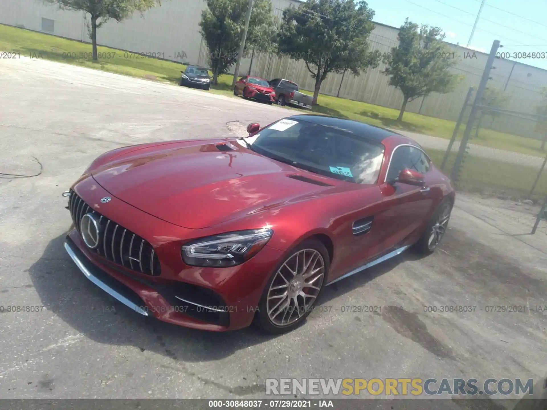 2 Photograph of a damaged car WDDYJ8AA7LA025486 MERCEDES-BENZ AMG GT 2020