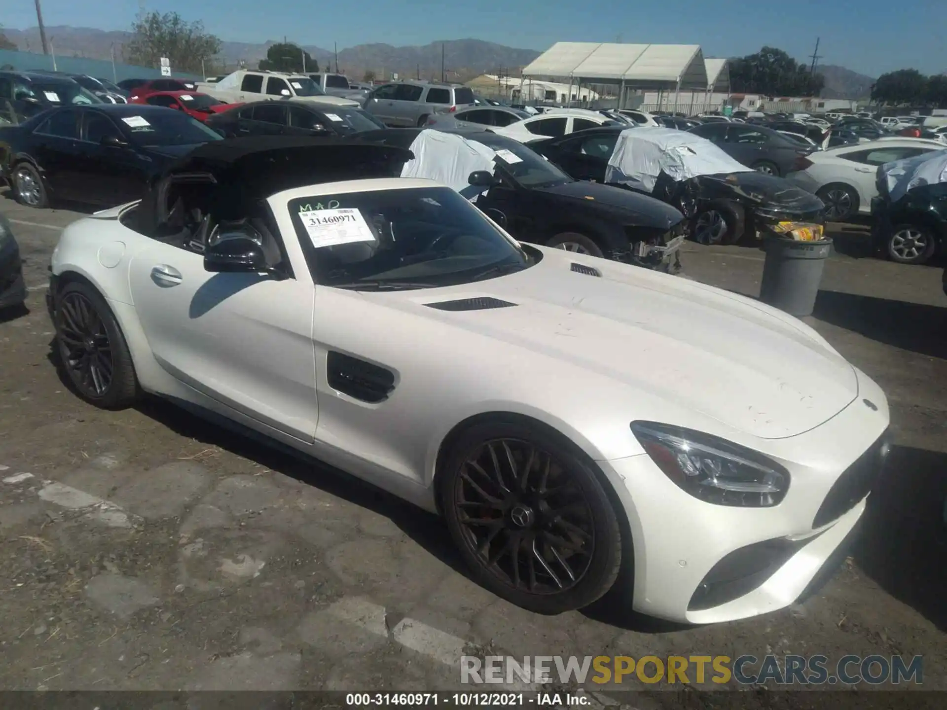 1 Photograph of a damaged car WDDYK8AA8LA028149 MERCEDES-BENZ AMG GT 2020