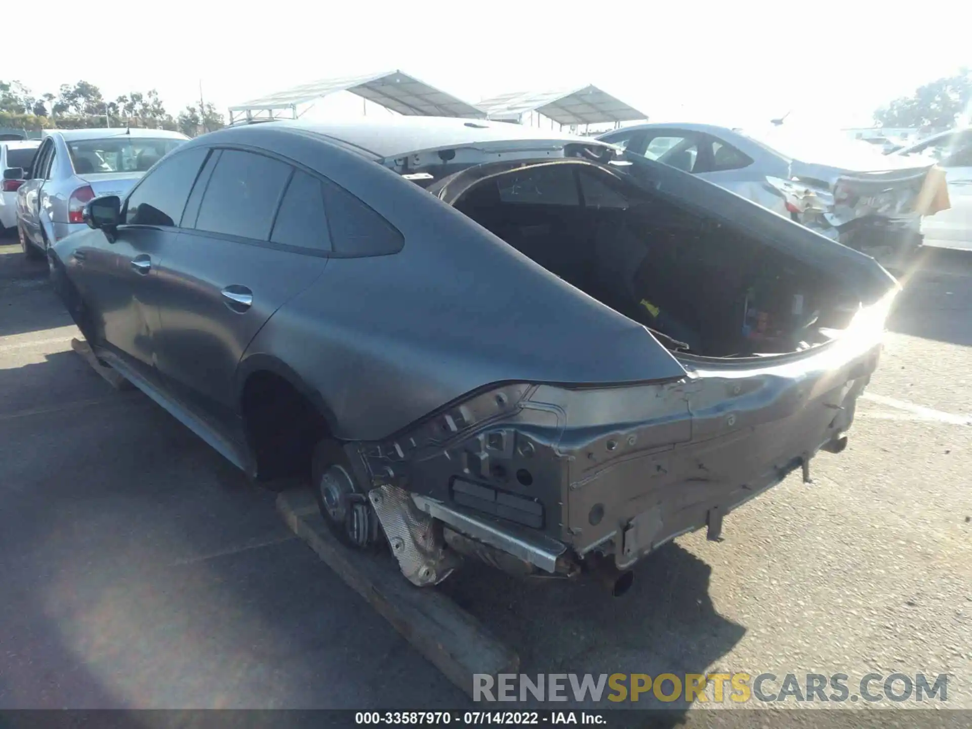 3 Photograph of a damaged car W1K7X5KB0MA035939 MERCEDES-BENZ AMG GT 2021