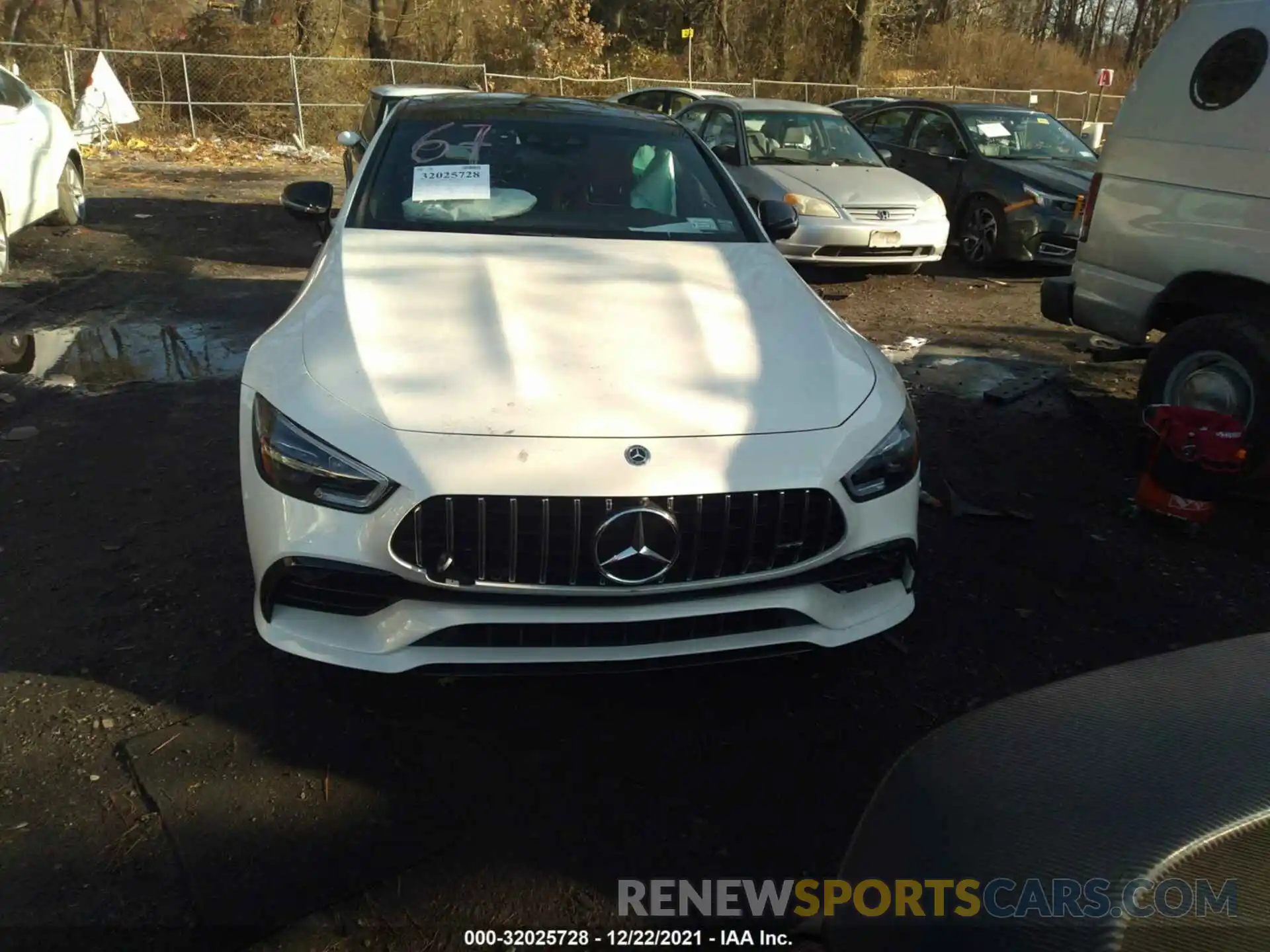 6 Photograph of a damaged car W1K7X5KB6MA036528 MERCEDES-BENZ AMG GT 2021