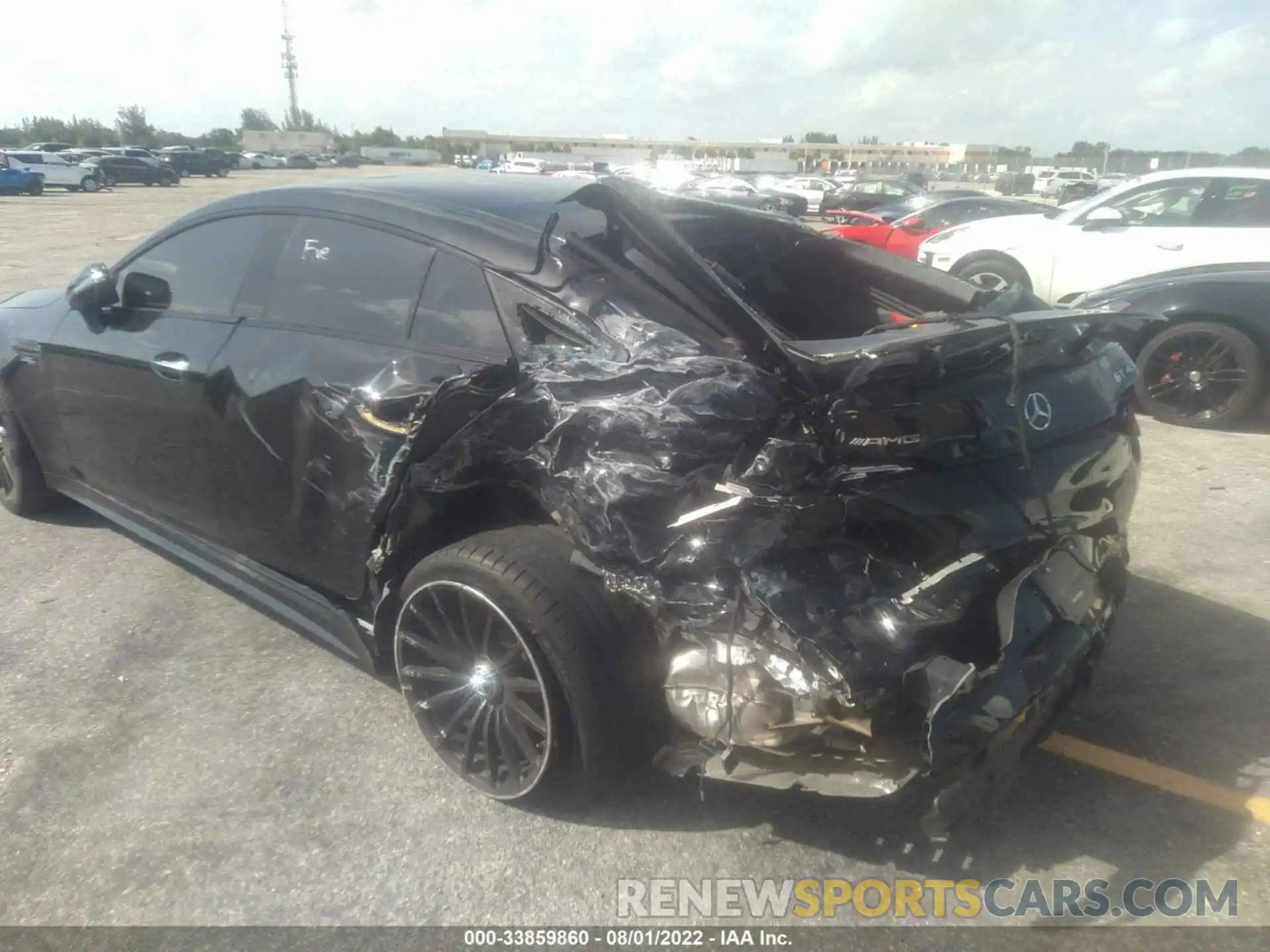 6 Photograph of a damaged car W1K7X5KB9MA039214 MERCEDES-BENZ AMG GT 2021