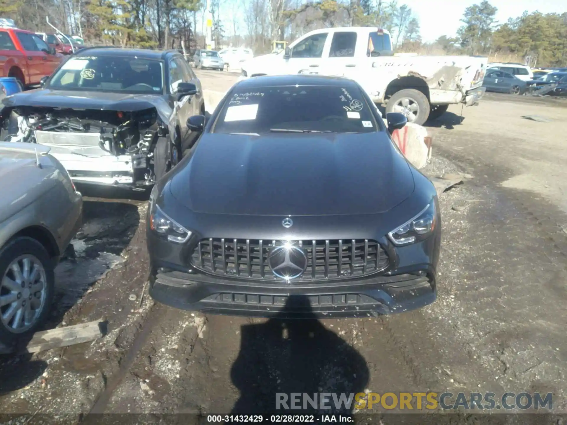 6 Photograph of a damaged car W1K7X5KB9MA039875 MERCEDES-BENZ AMG GT 2021