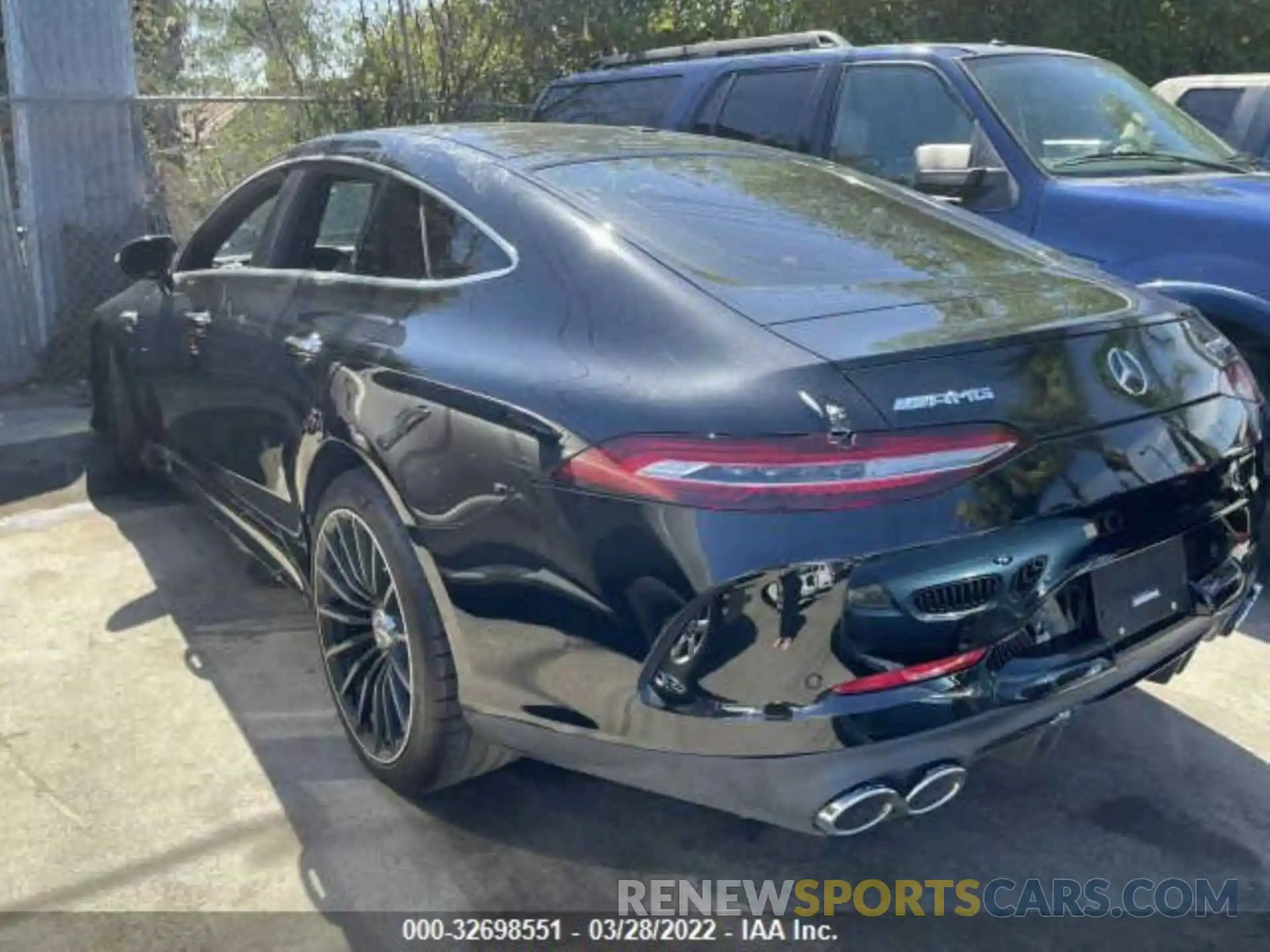 1 Photograph of a damaged car W1K7X5KBXMA041098 MERCEDES-BENZ AMG GT 2021