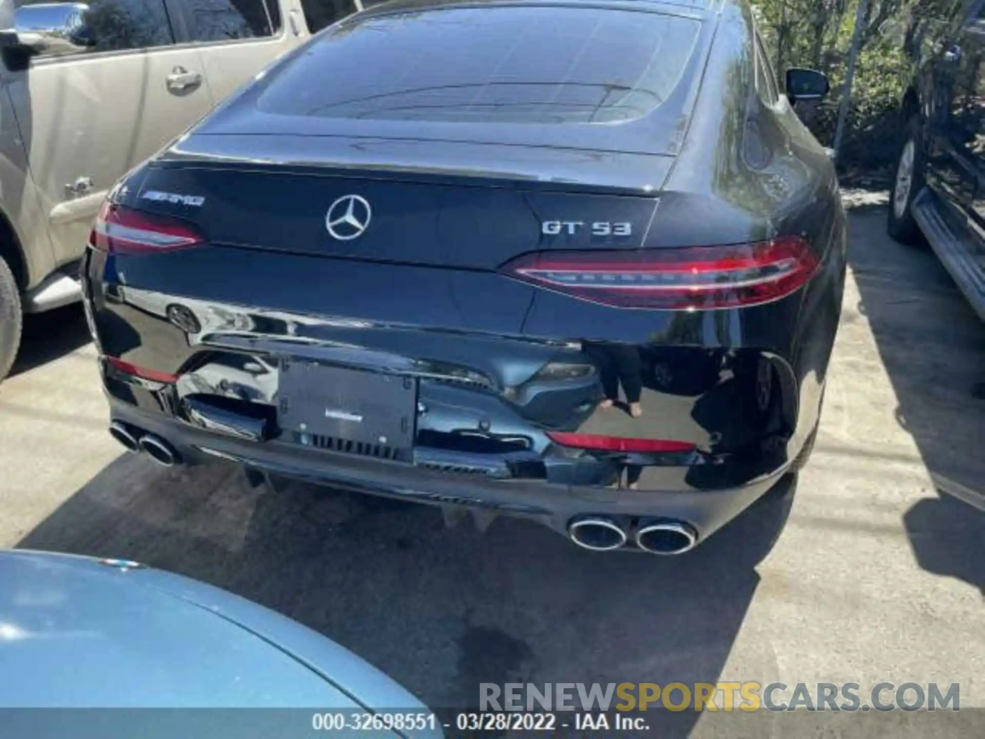 3 Photograph of a damaged car W1K7X5KBXMA041098 MERCEDES-BENZ AMG GT 2021