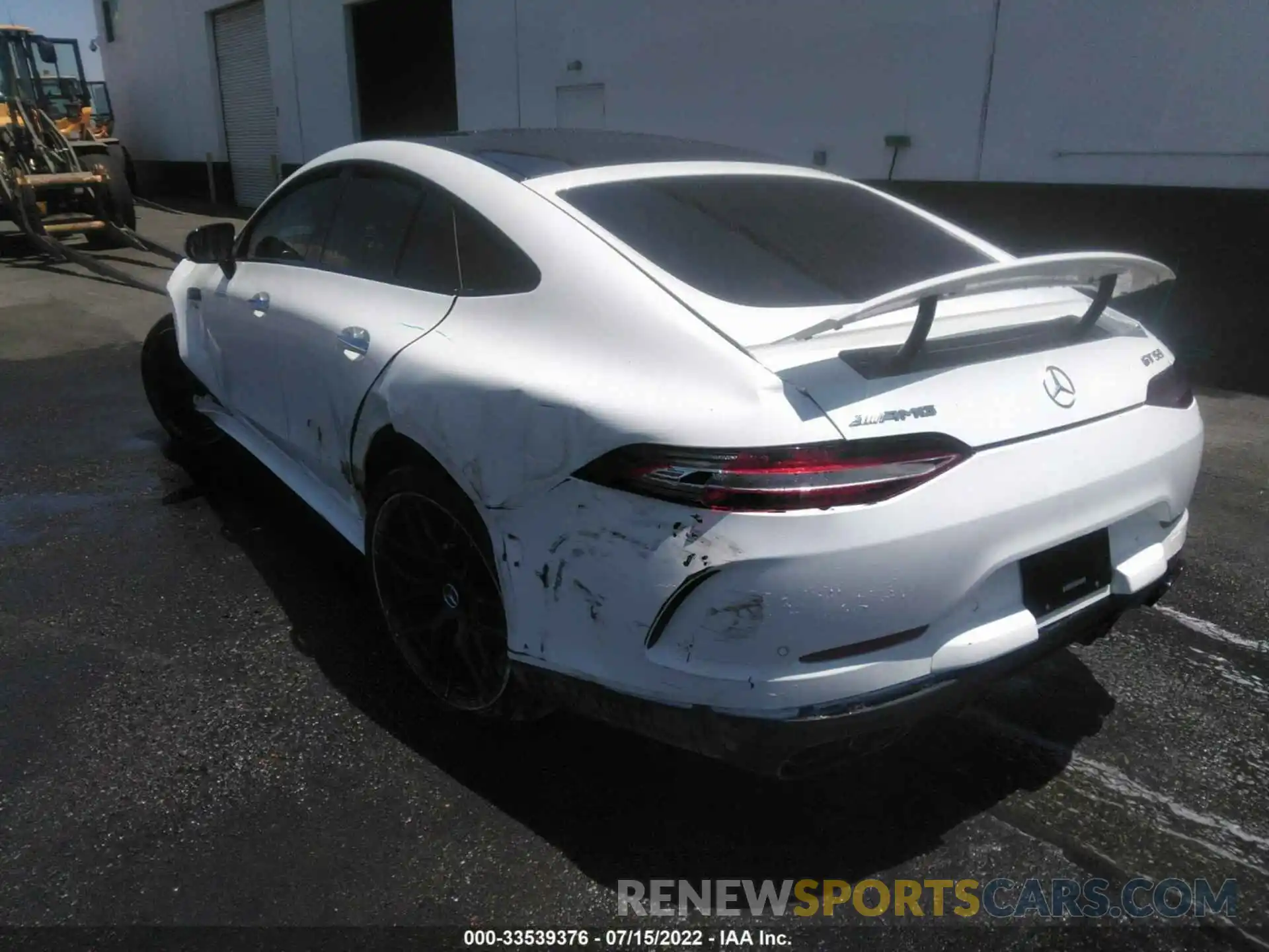 3 Photograph of a damaged car W1K7X6BB6MA036471 MERCEDES-BENZ AMG GT 2021