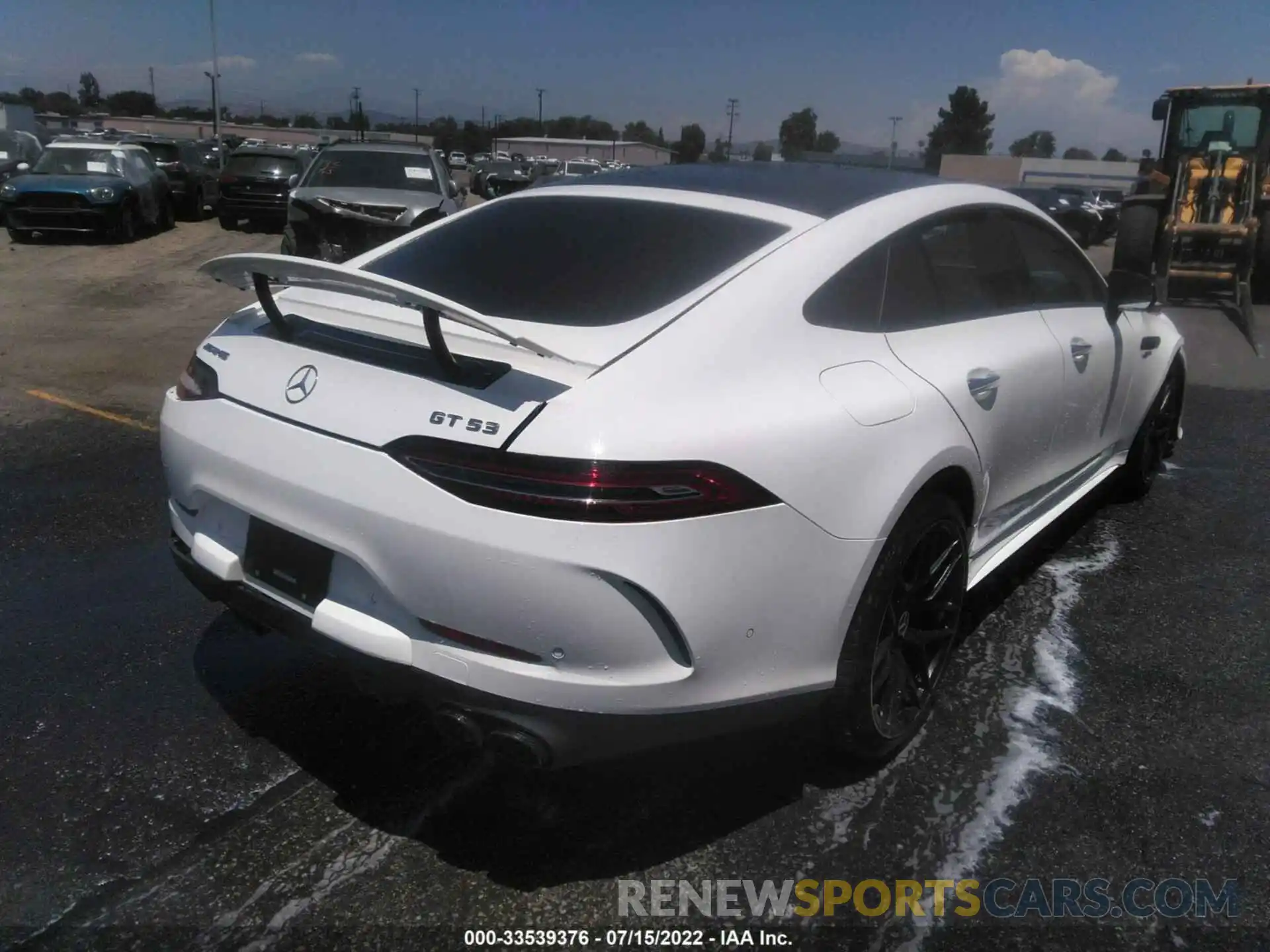 4 Photograph of a damaged car W1K7X6BB6MA036471 MERCEDES-BENZ AMG GT 2021