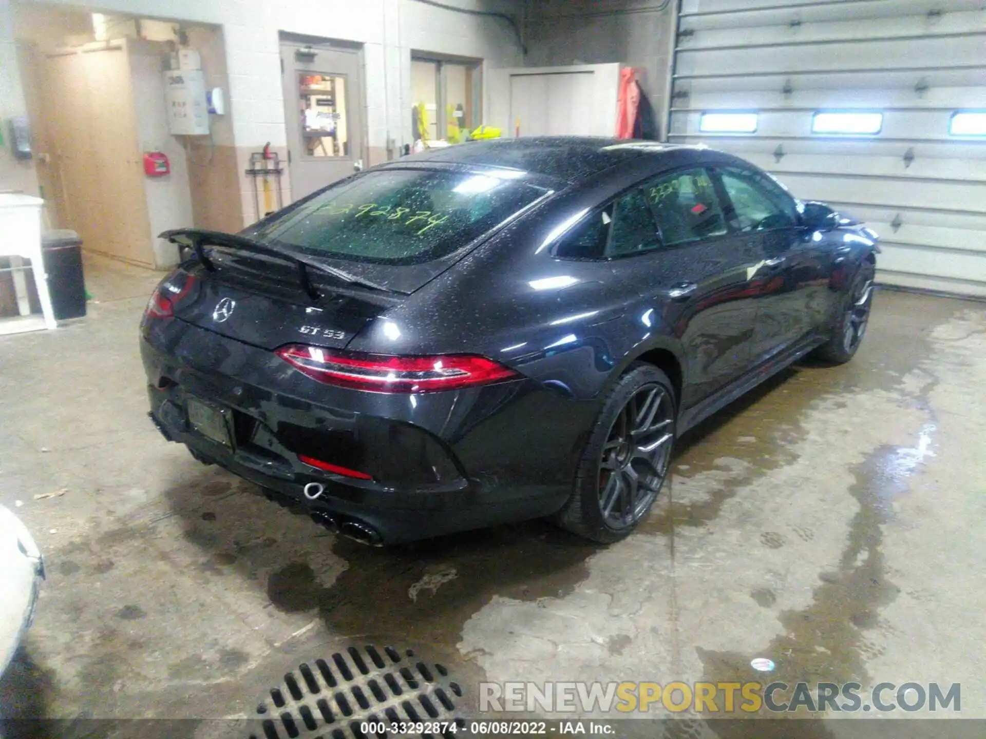 4 Photograph of a damaged car W1K7X6BBXMA036540 MERCEDES-BENZ AMG GT 2021