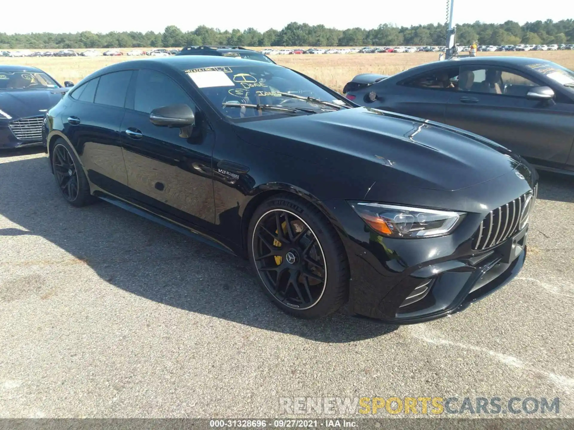 1 Photograph of a damaged car W1K7X8KB1MA044067 MERCEDES-BENZ AMG GT 2021