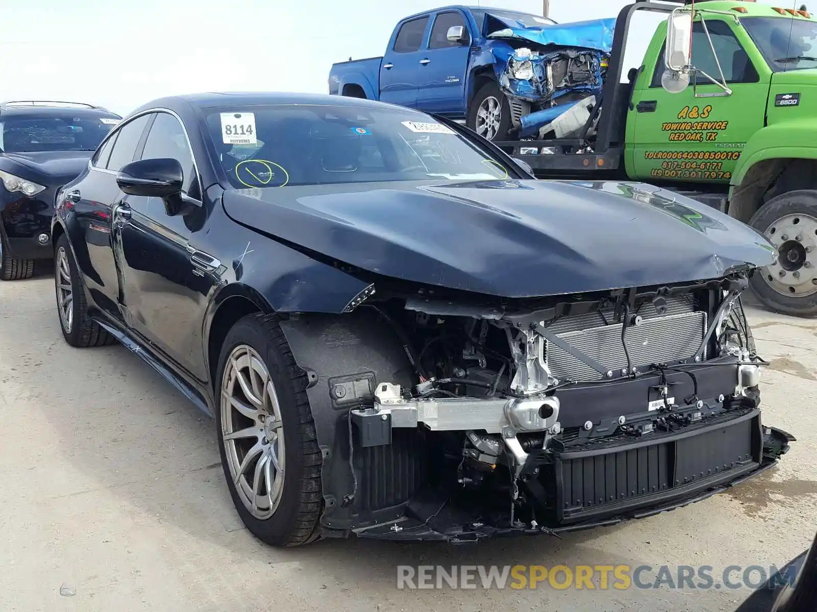 1 Photograph of a damaged car WDD7X6BB8KA003808 MERCEDES-BENZ AMG GT 53 2019