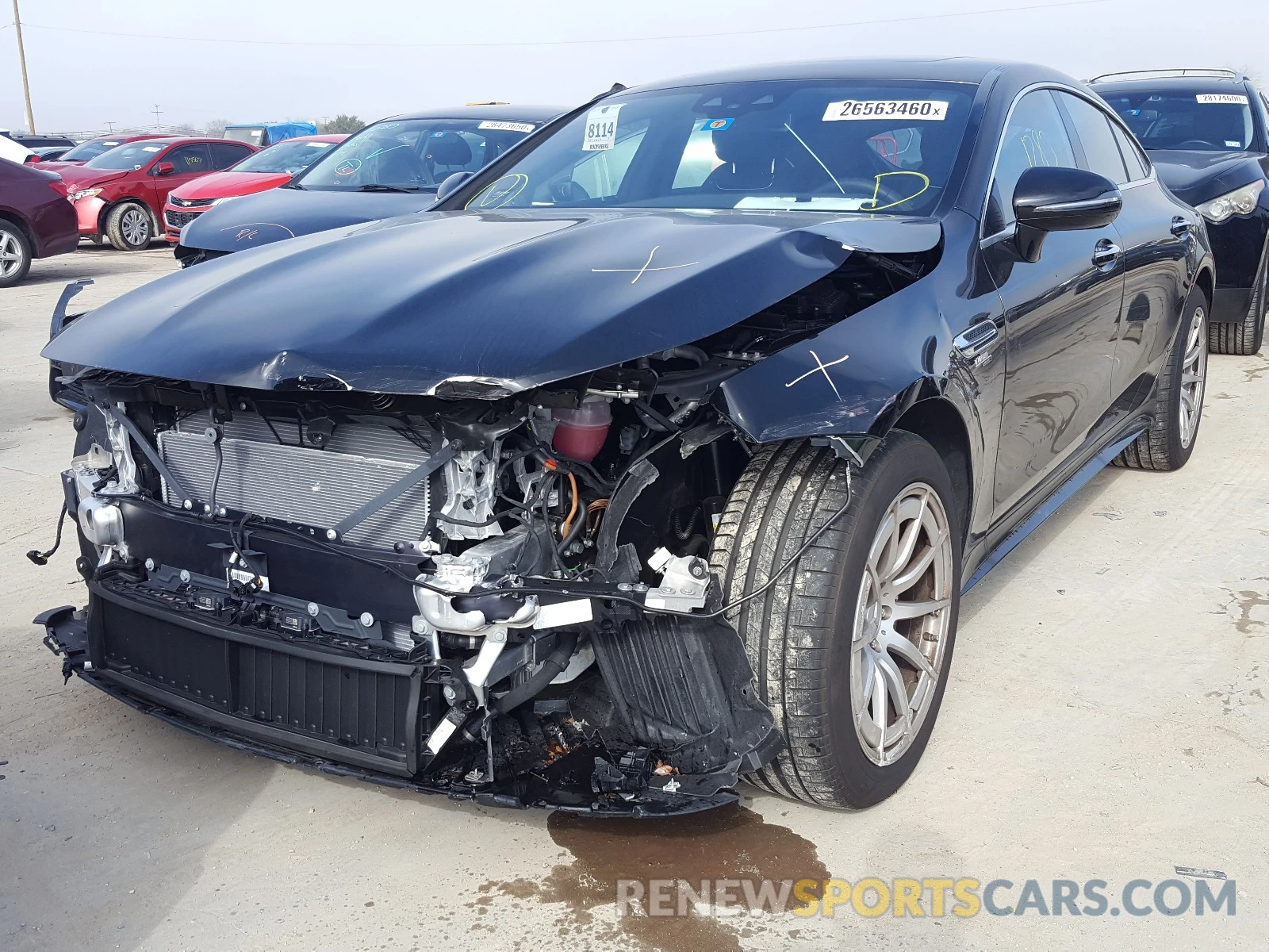 2 Photograph of a damaged car WDD7X6BB8KA003808 MERCEDES-BENZ AMG GT 53 2019