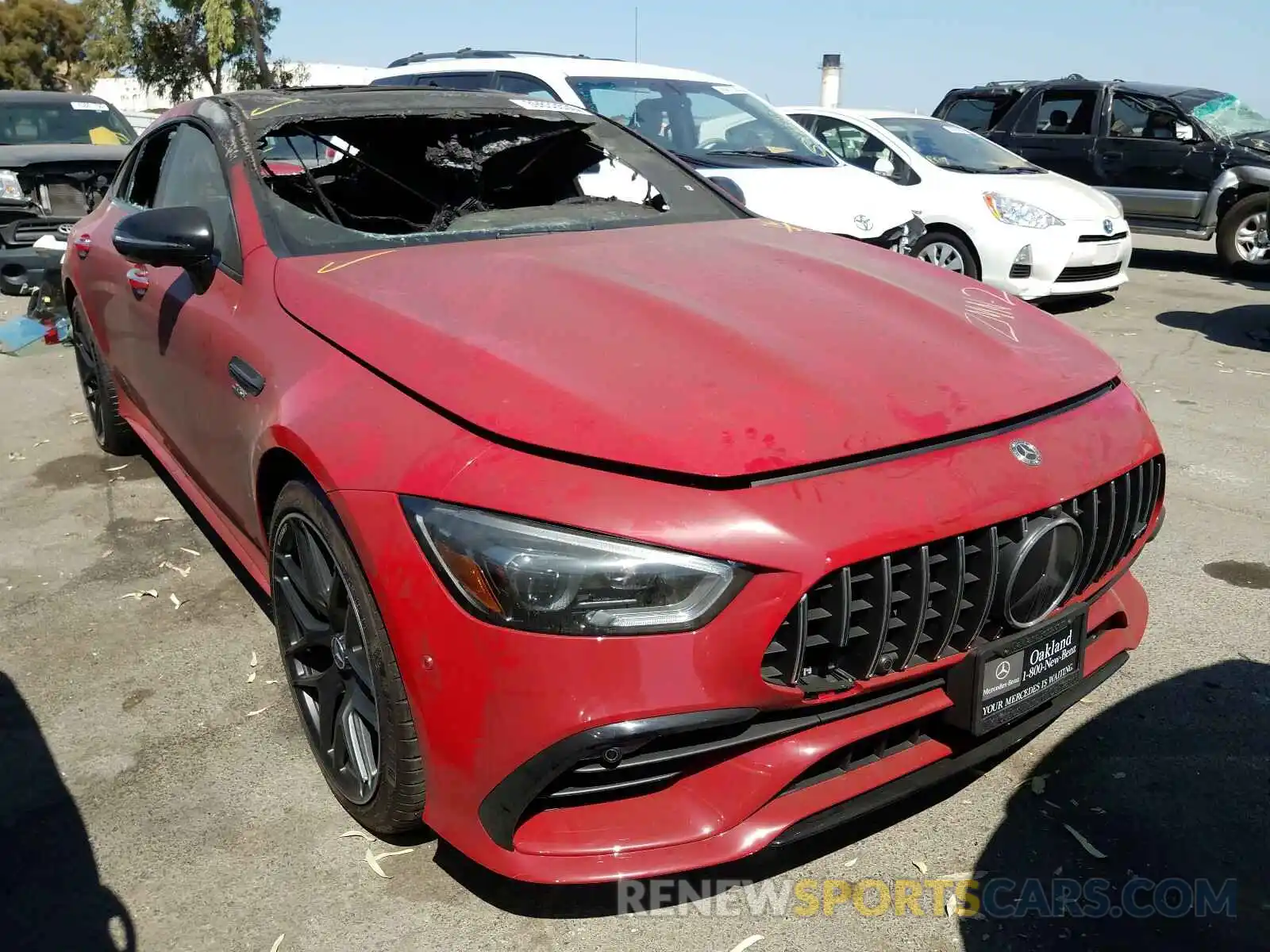 1 Photograph of a damaged car WDD7X6BB0LA013931 MERCEDES-BENZ AMG GT 53 2020